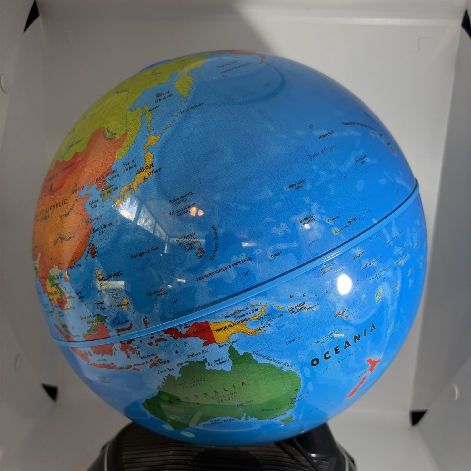 LeapFrog Magic Adventures Globe 10″ BBC Videos Interactive Tested Works Great
