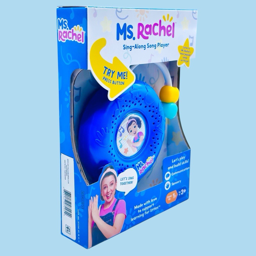Ms. Rachel Electronic Sing Along Song Player with 14 Interactive Musical Sounds