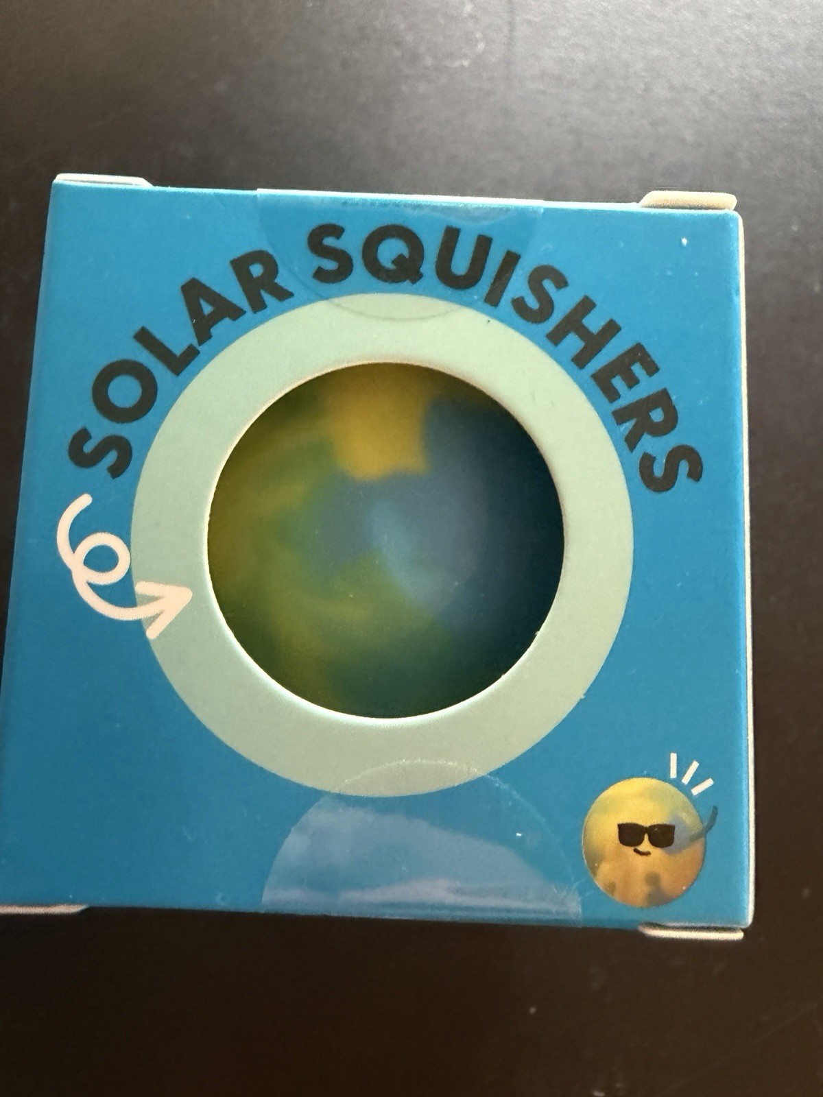 New J’adore Solar Squishy Ball Orange Green Blue Squishers Squeeze Earth Toy 3+