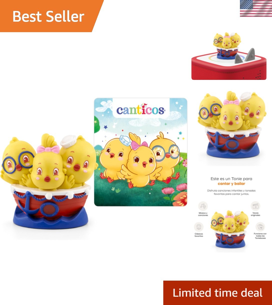 Canticos Audio Toy Figurine [English/Spanish]