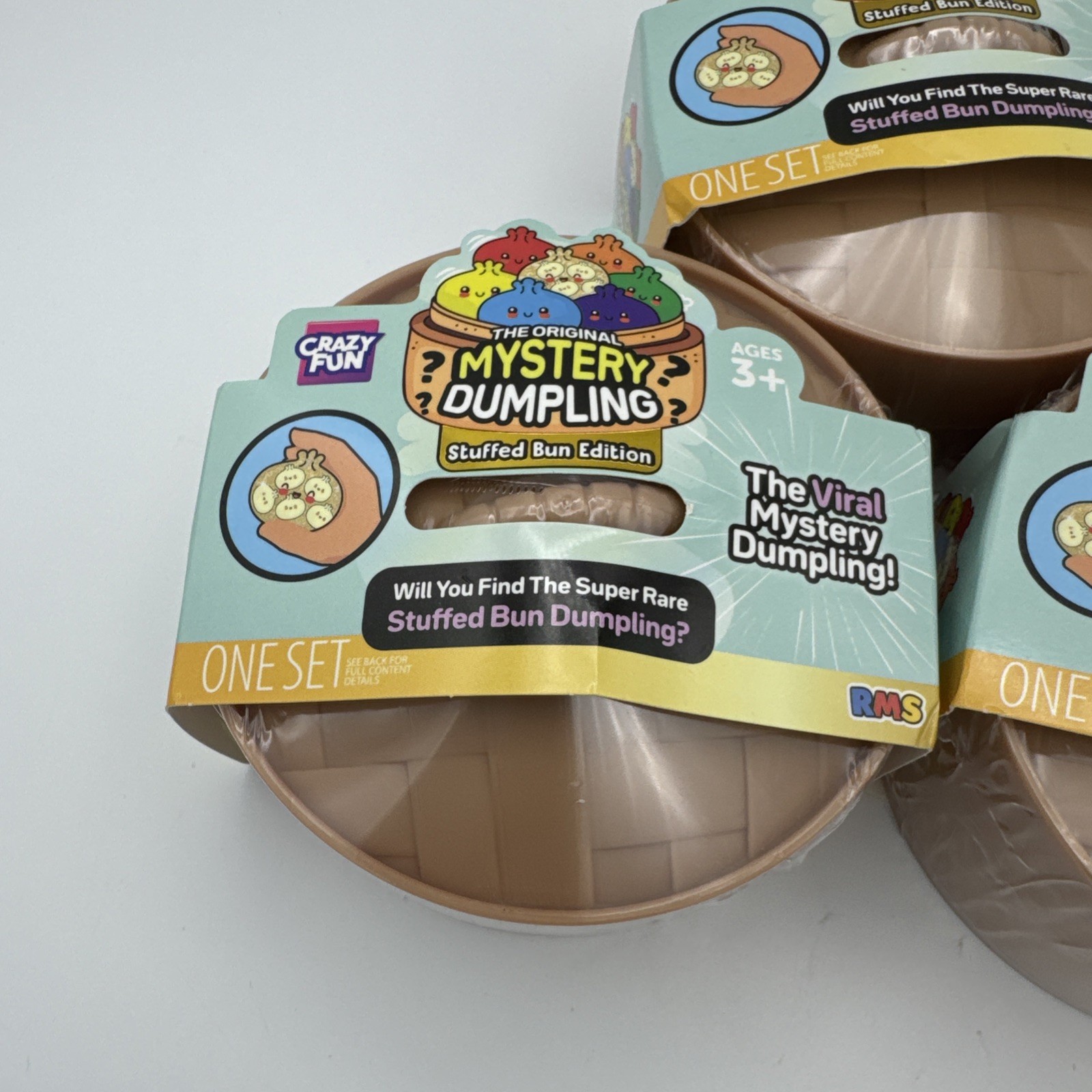 Crazy Fun Squishy The Original Mystery Dumpling NEW Stuffed Bun Dumpling