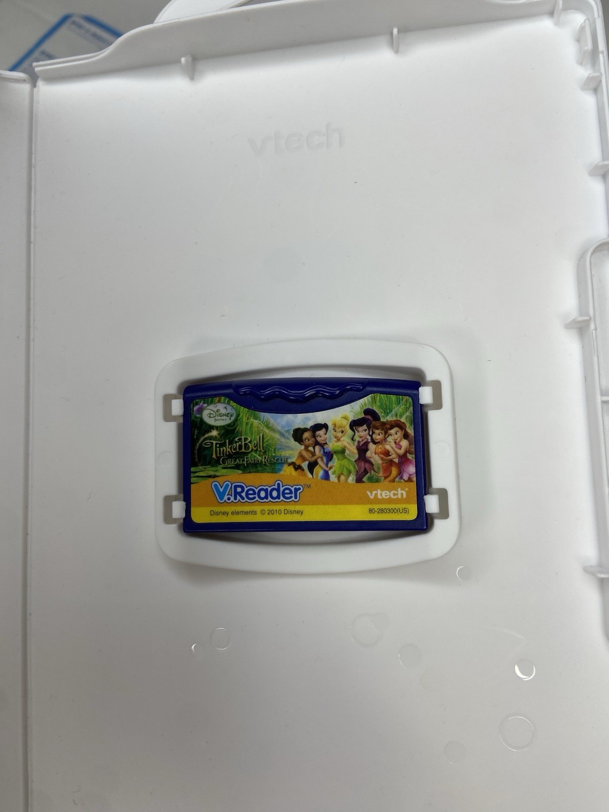 Vtech V.Reader Interactive Learning E-reading System Bundle 3 Games Working Pen