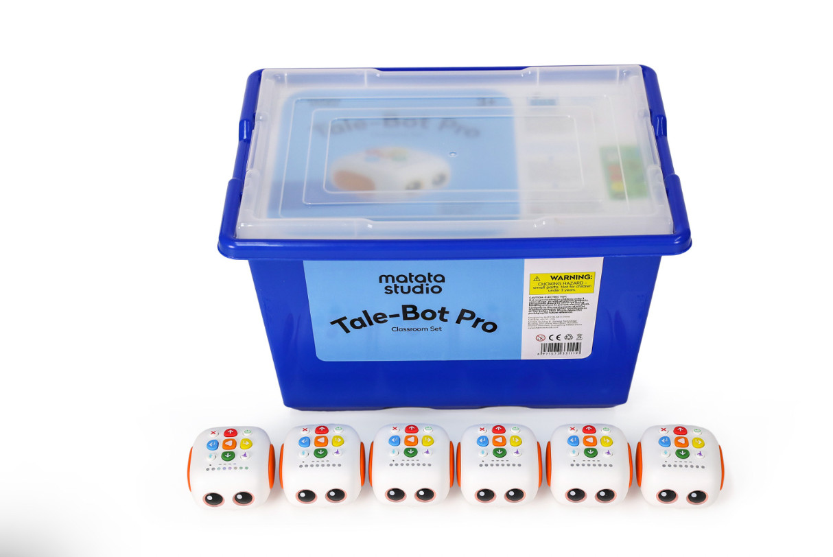 Tale-Bot Classroom Set: Complete Coding Robots for Education