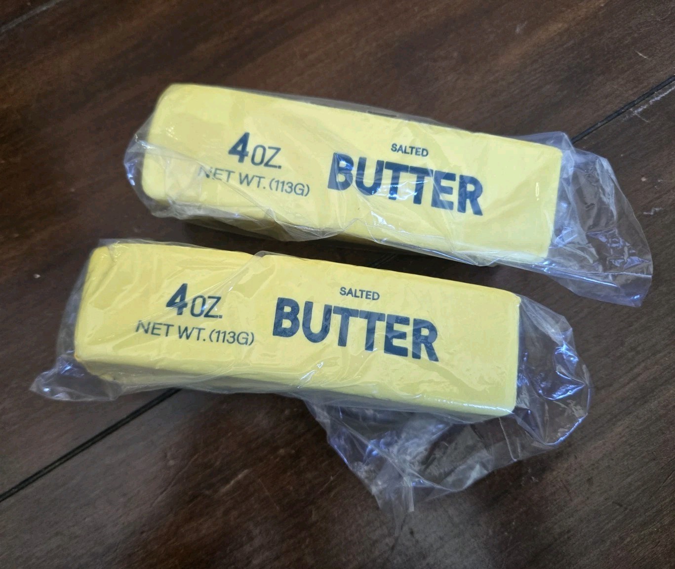 2pc Butter Stick Squishy Fidget Toy Soft Stress Relief Anxiety Squeeze
