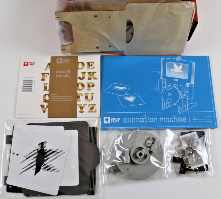 Kiwi Co Tinker Crate Make Your Own Animation Machine