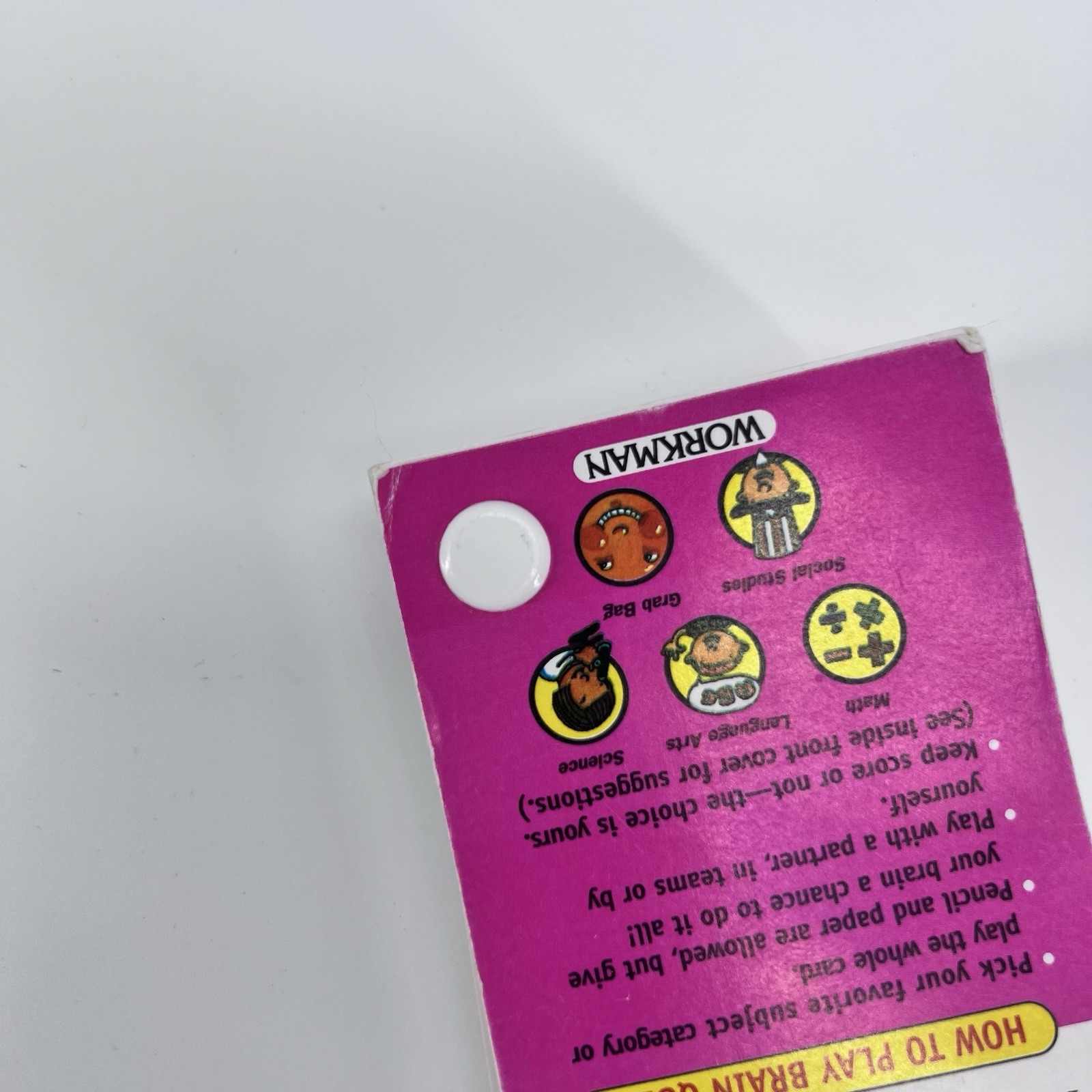Brain Quest Grade 3 / Ages 8-9 ~ 1,000 Questions & Answers- Workman 2 Deck