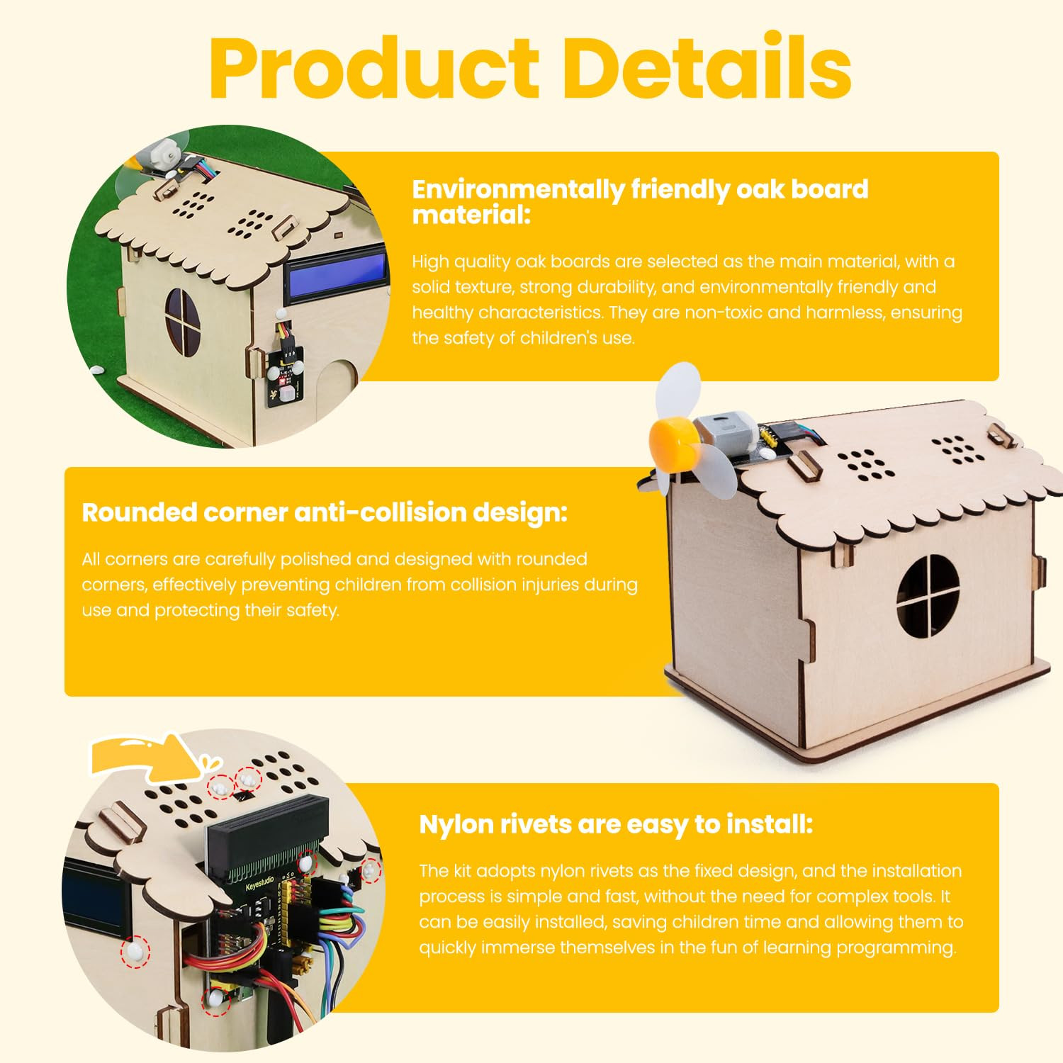 Microbit V2 Smart Home Kit for Coding Projects & Building Fun