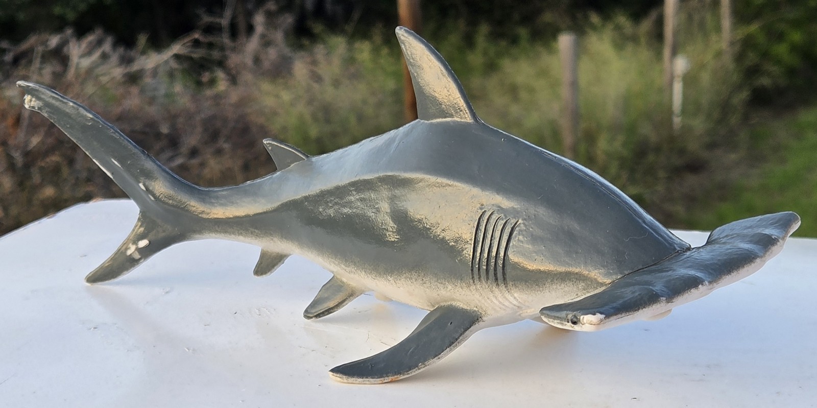Lot Of 5 Large Shark Figures 11″ Long