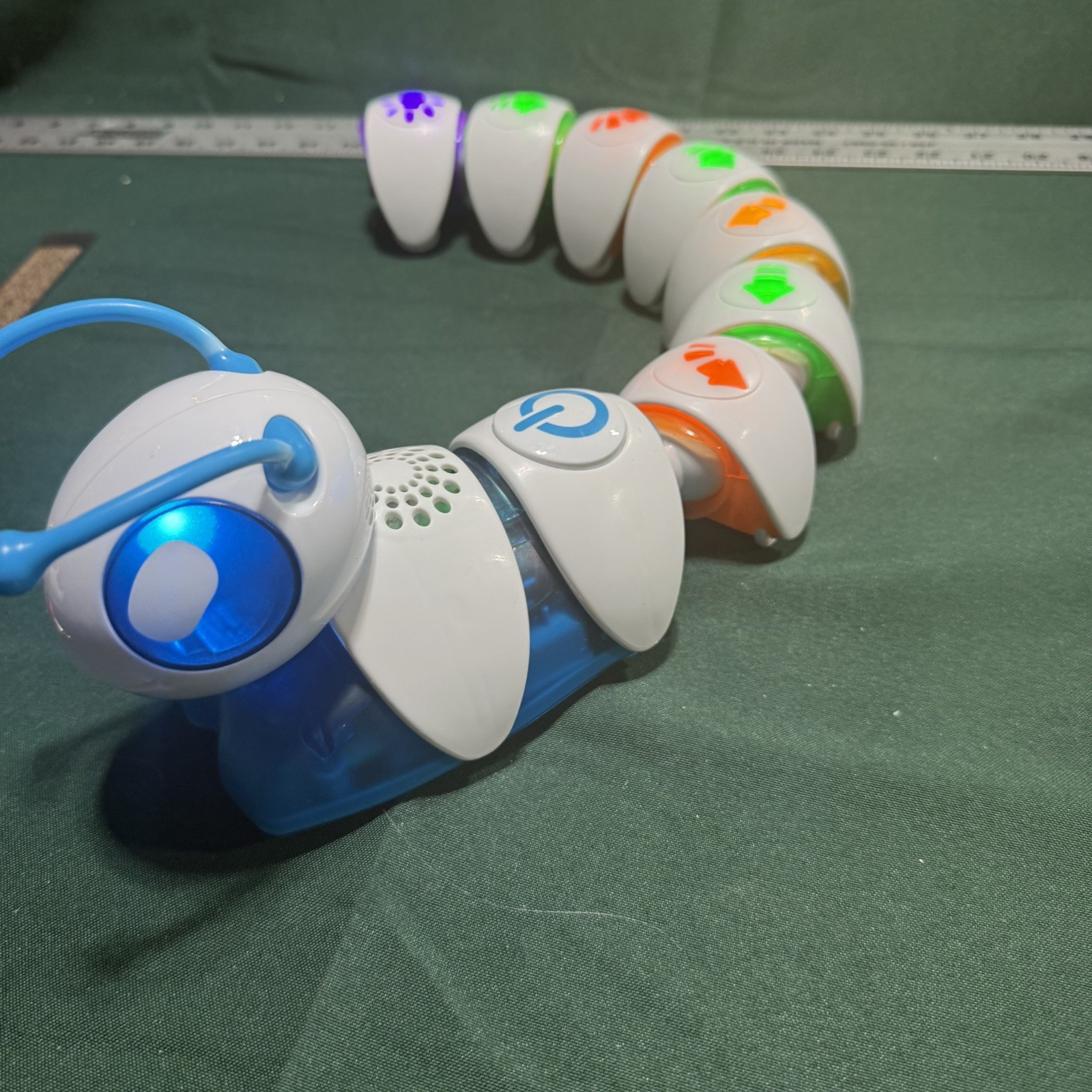 Fisher Price – Code-a-pillar – Plus 8 Segments – Works – See Video – STEM
