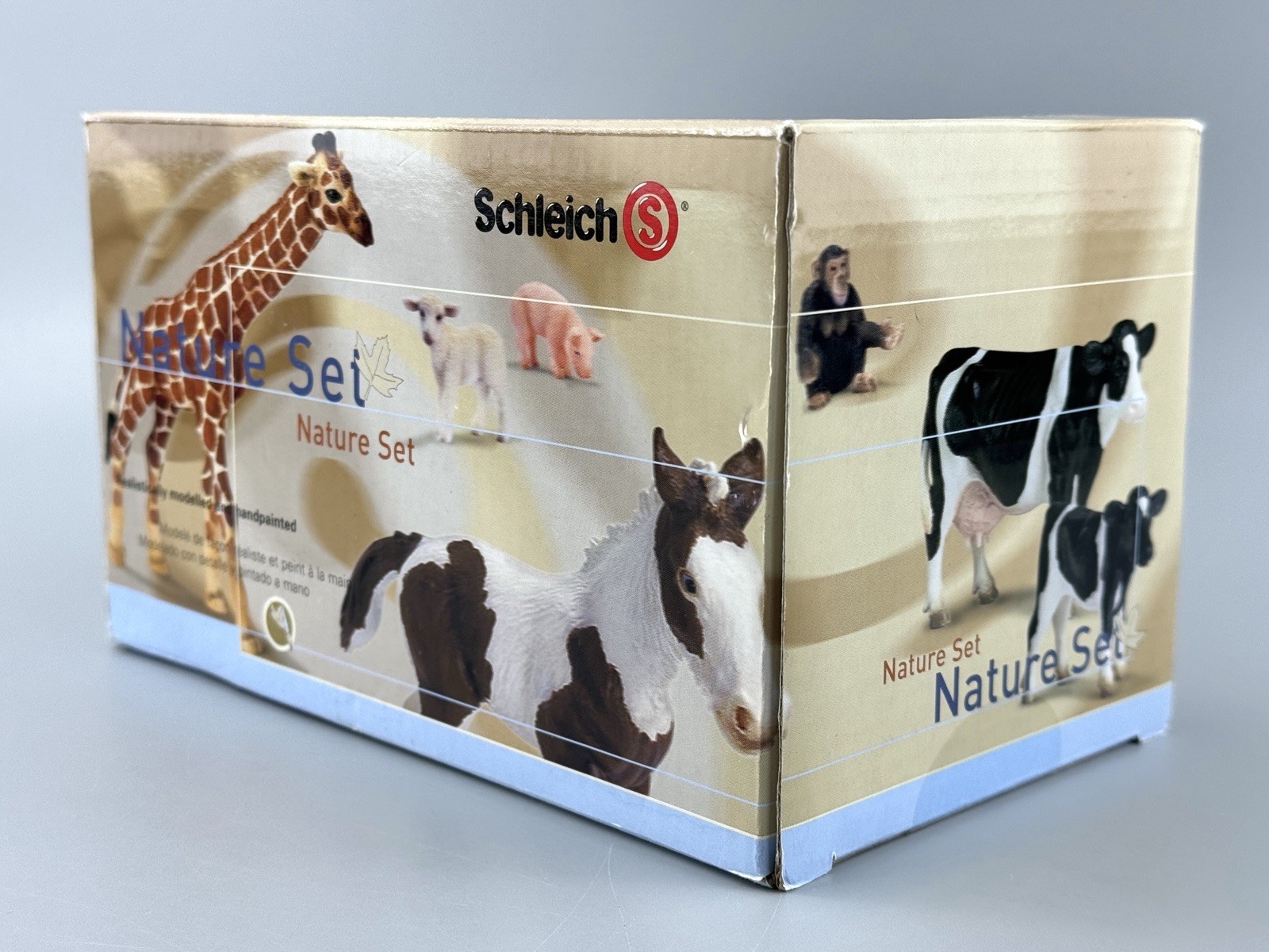 Schleich Nature Set – Rabbit Hutch with 2 Bunny Rabbits (40974) Brand New Rare!