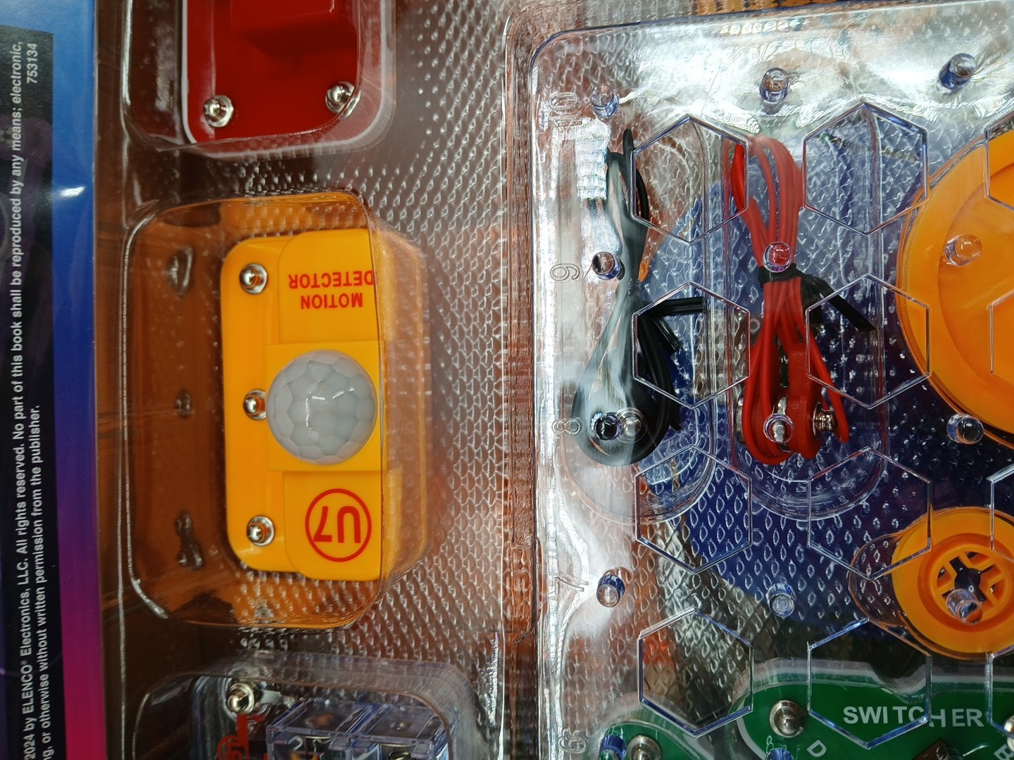Motion Electronics Discovery Kit SCM-165 Elenco Snap Circuits Ages 8-108