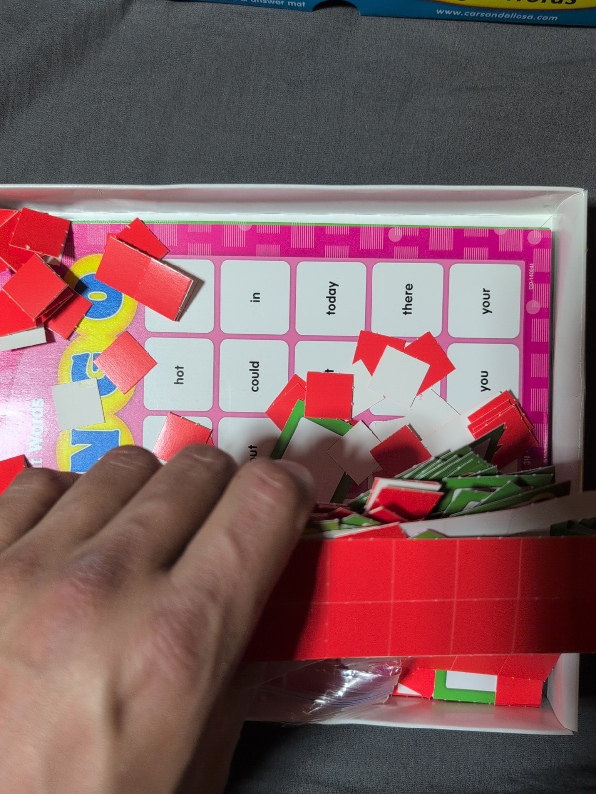 Sight Words 2 Bingo Games Ages 5 and up with 200 High Frequency Sight Words