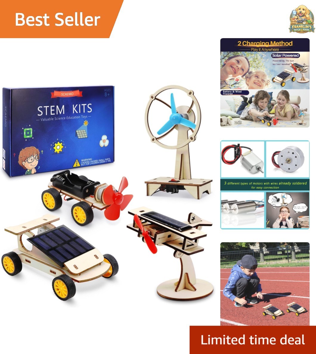 STEM Kits for Kids Ages 8-10-12-14, Stem Toys for Boys Age 8-12, Science Proj…