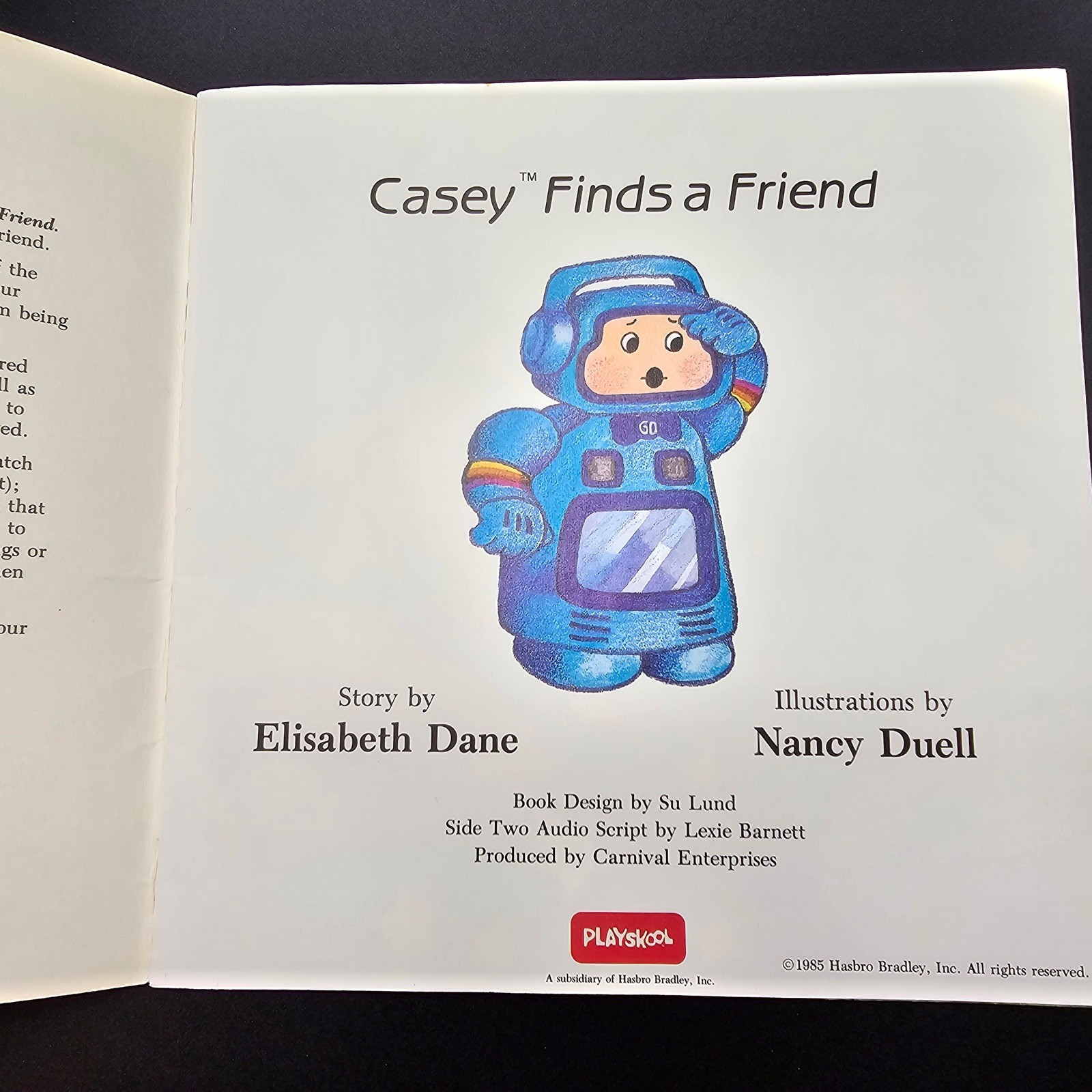 Playskool Casey Robot Childrens Early Learning Books Lot 3 Counting Color Friend