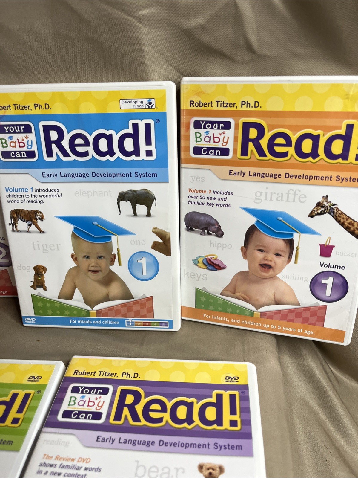 Your Baby Can Read Early Lauguage Development System DVDs
