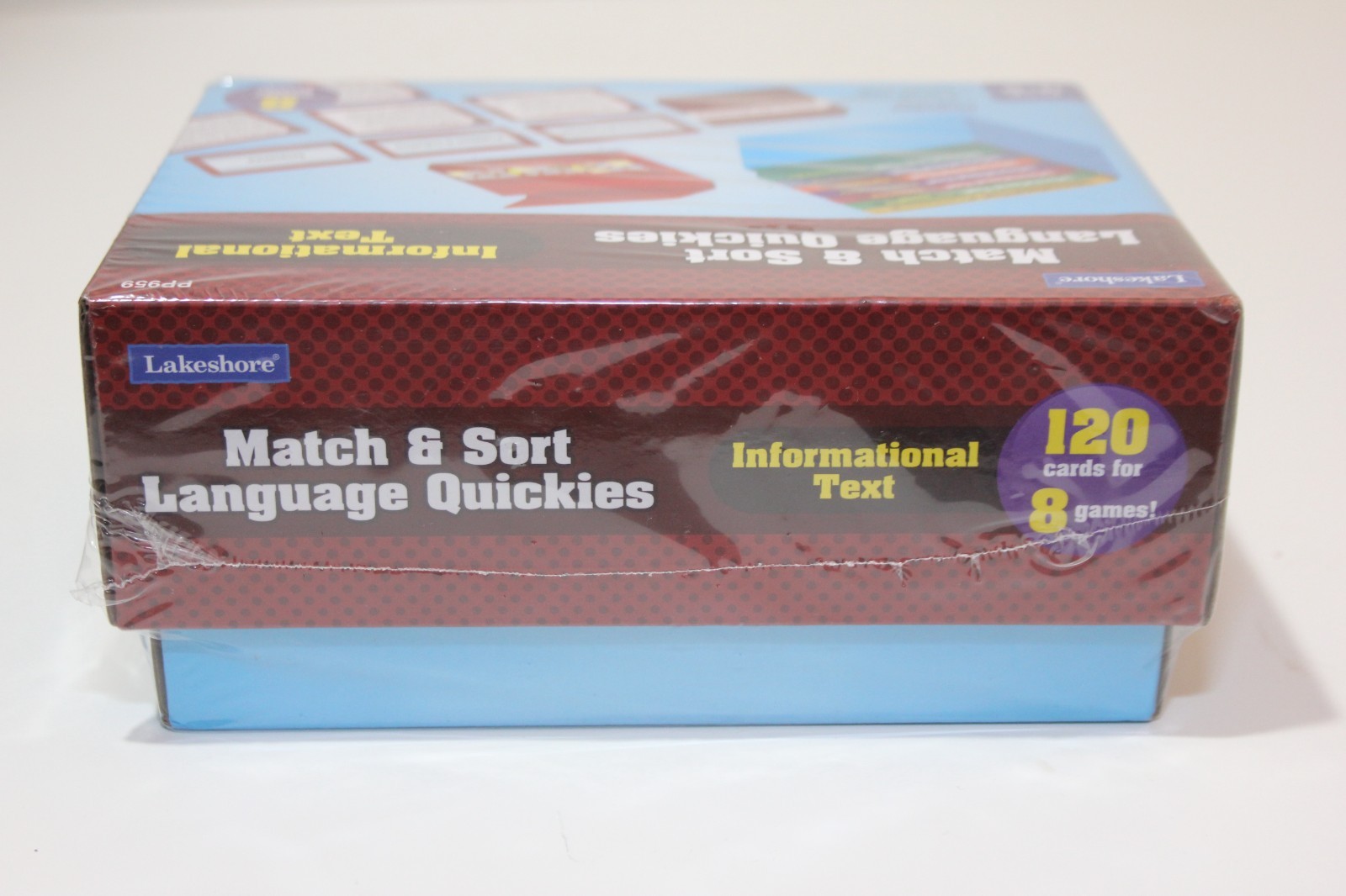 LAKESHORE Match & Sort Language Quickies Grades 4-5 -Informational Text