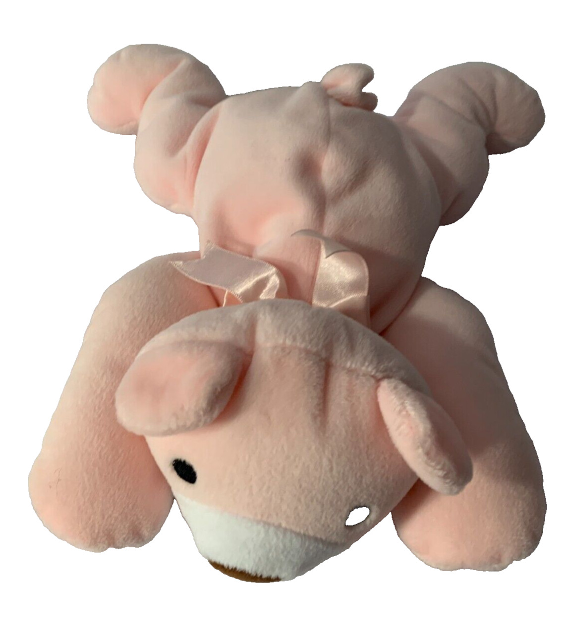 Weighted Pink Teddy Bear with 3 lbs Plush Stuffed Animal, washable autism buddy