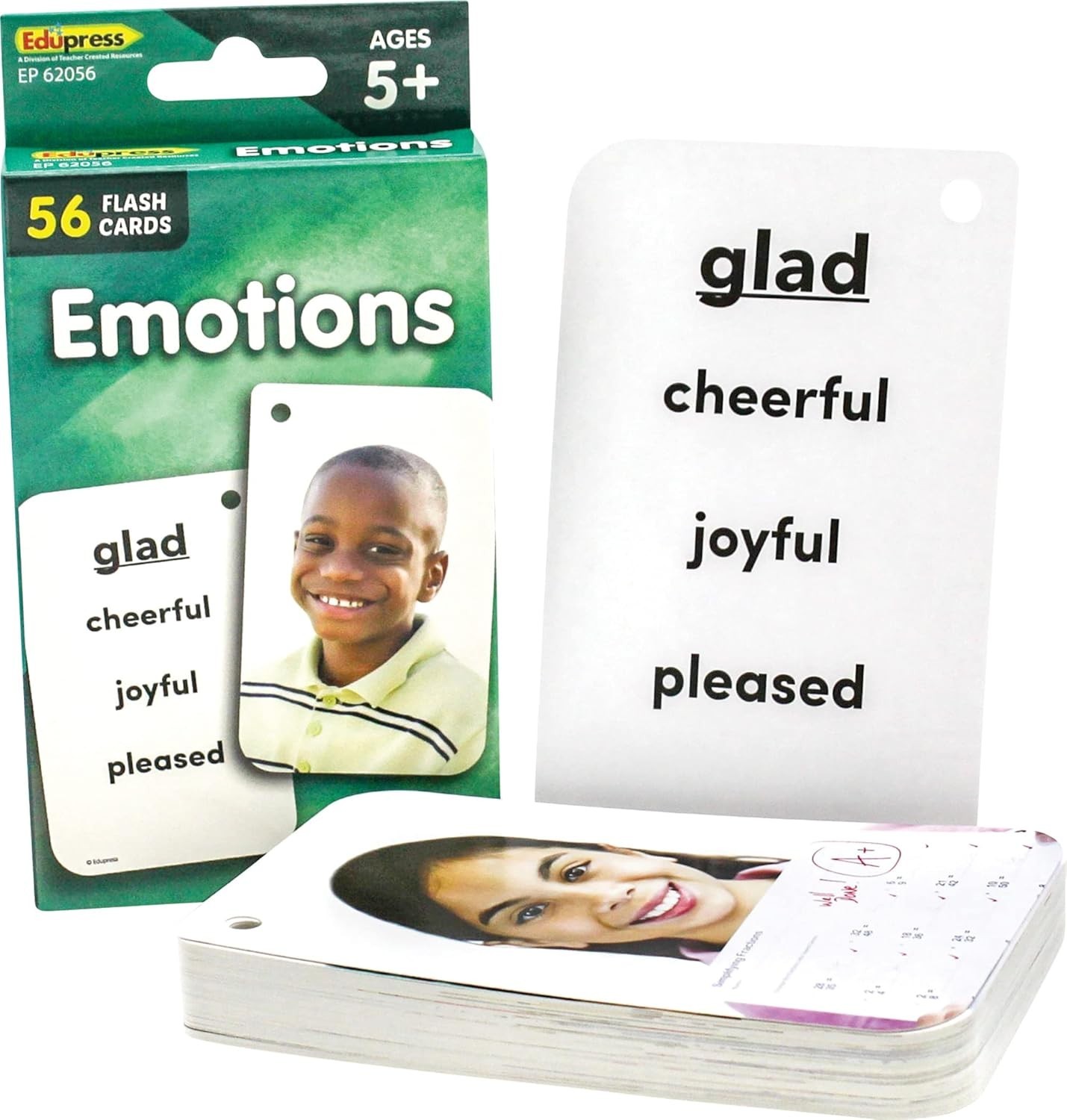 Engaging 56 Emotions Flash Cards for Adult Learning – Storage-Friendly Design