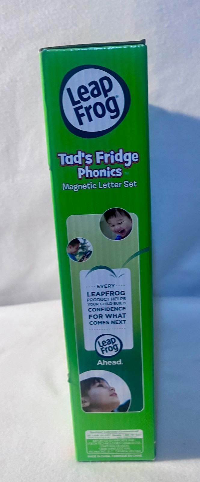LEAP FROG TAD’S FRIDGE PHONICS MAGNETIC LETTER SET TILES TALK & SING NIB