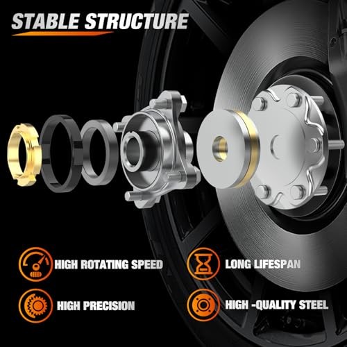 Nilight Front Wheel Hub Assembly for Chevy Sierra Silverado 1500 Avalanche