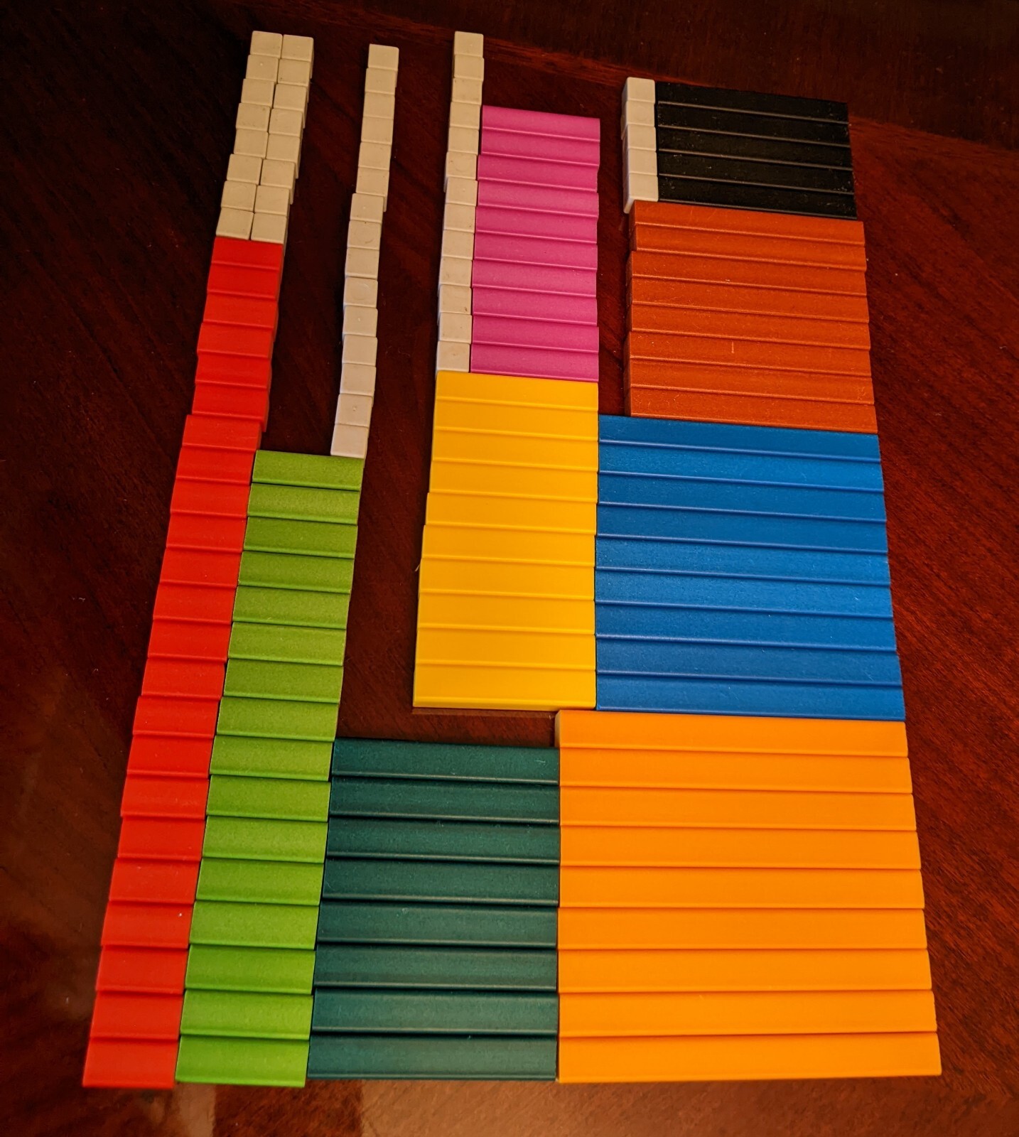 Learning Resources Cuisenaire Rods Small Group Set Plastic