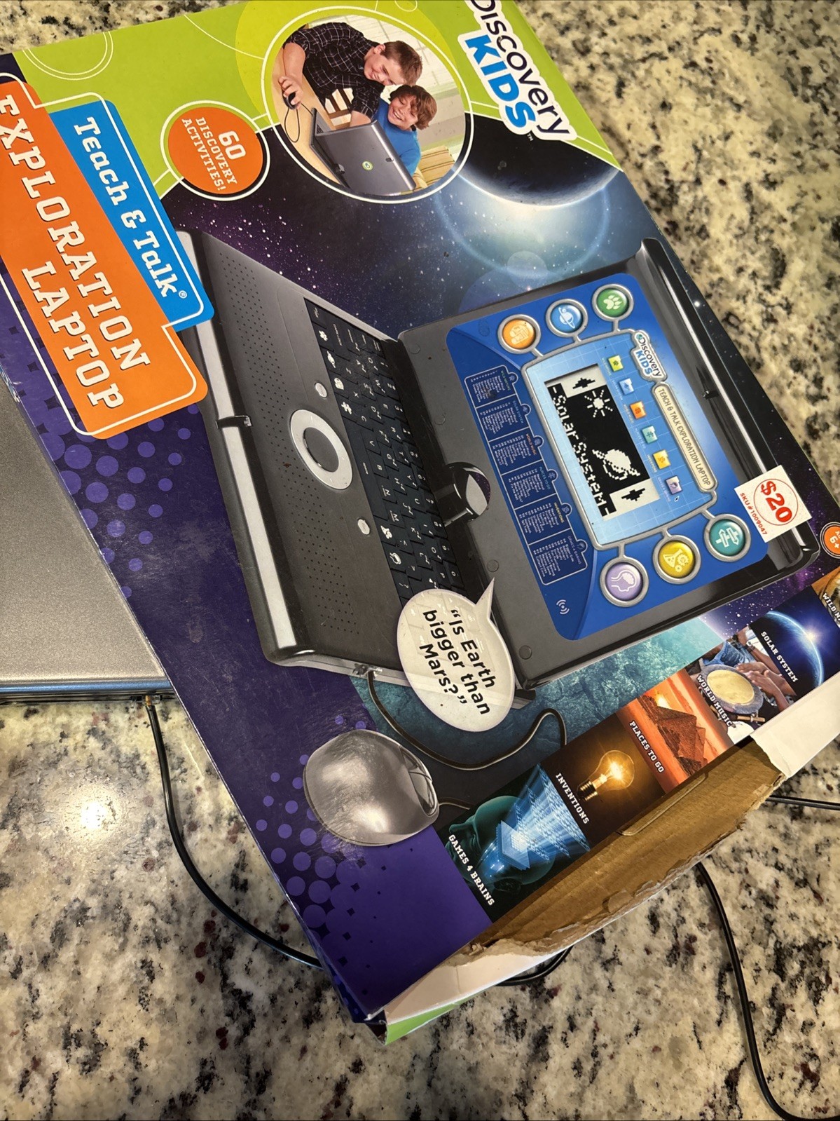 Discovery Kids Teach Talk Exploration Laptop 60 Activity Games USED EXCELLENT FS