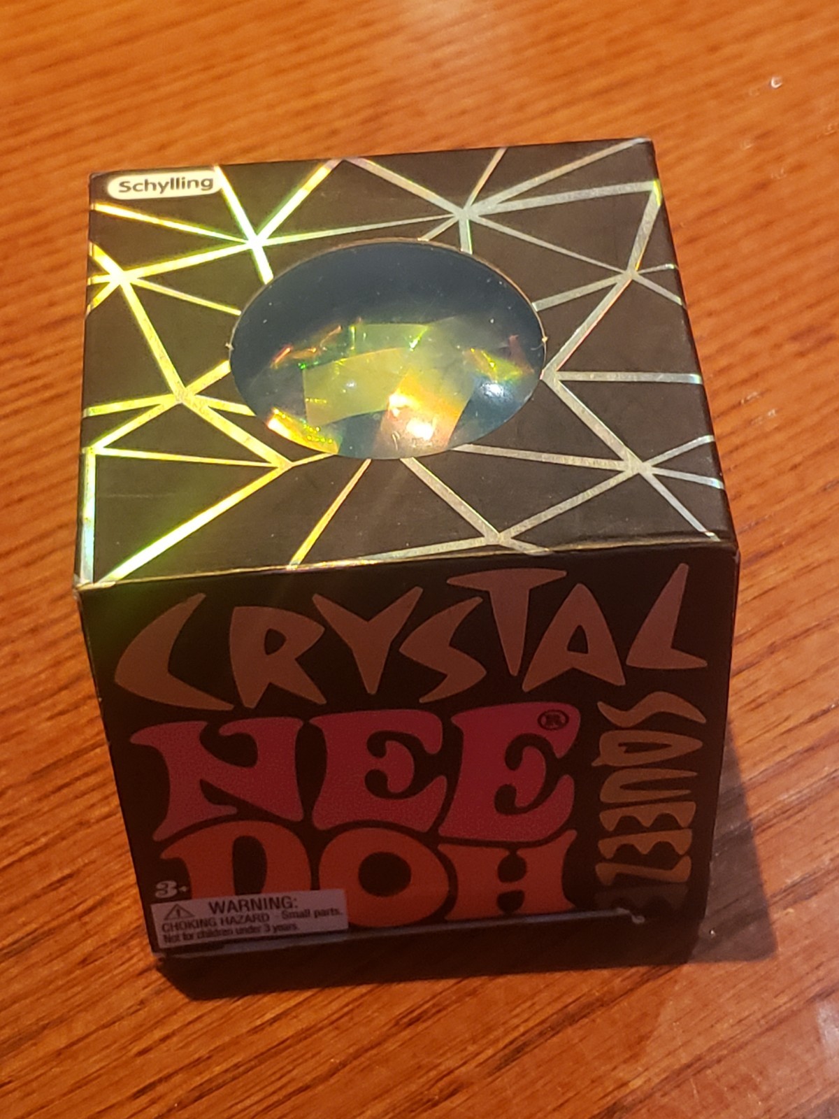 Super RARE Blue Crystal Squeeze NeeDoh- Brand New 100% AUTHENTIC Schylling