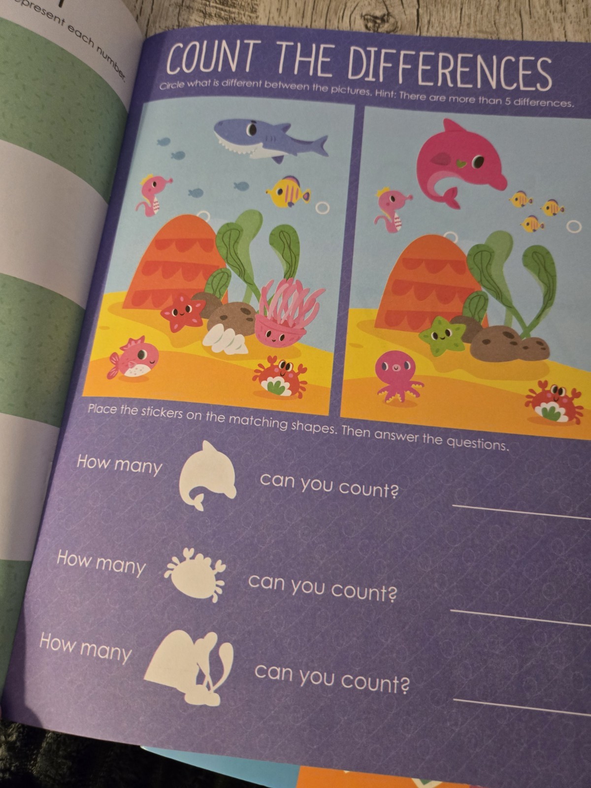 Learning Activity Books – PreK/K – 12 Pages Each Plus Over 80 Stickers