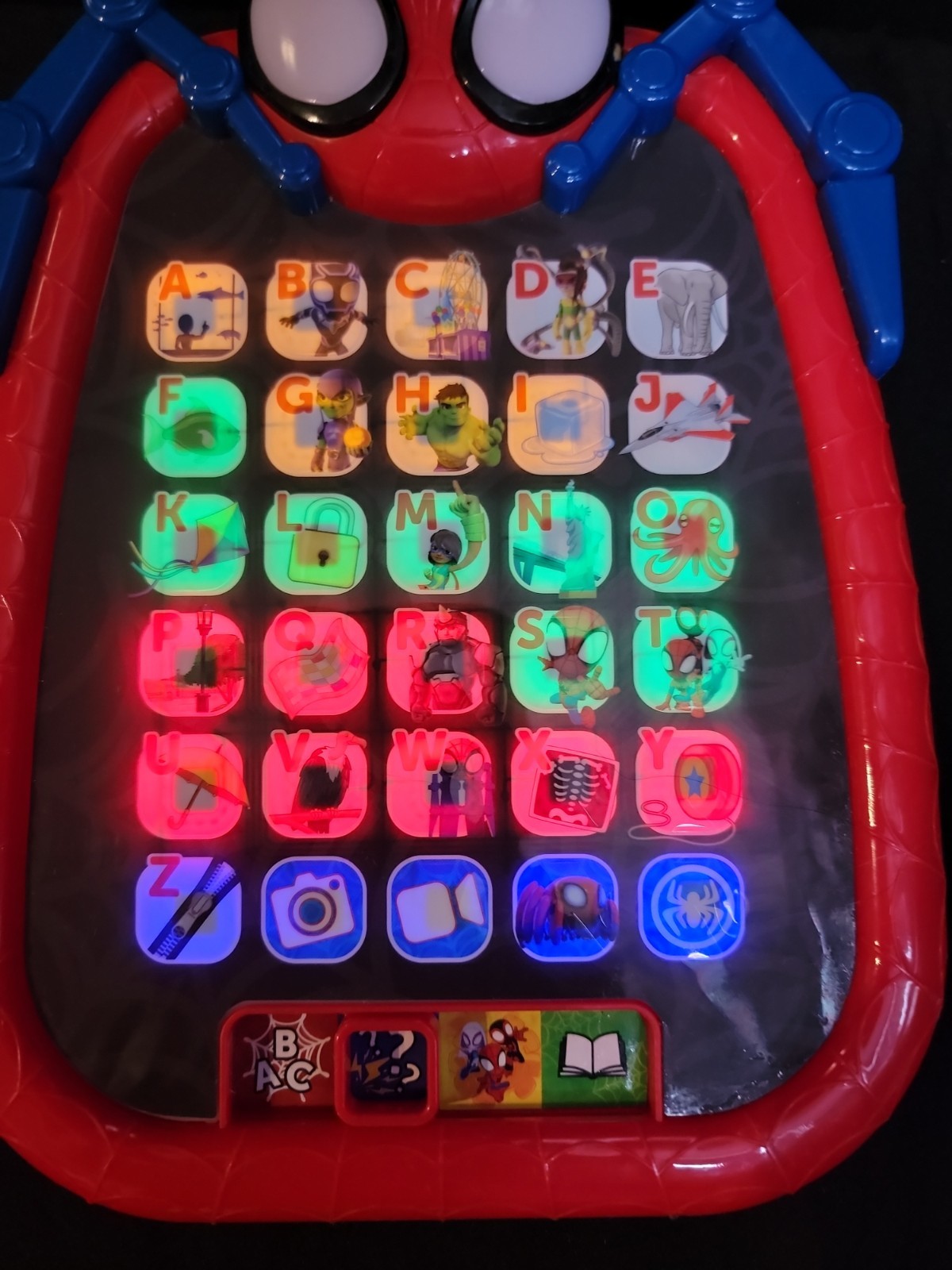 Spidey & His Amazing Friends Alphabet Tablet – Toy For Toddlers. Works & Tested