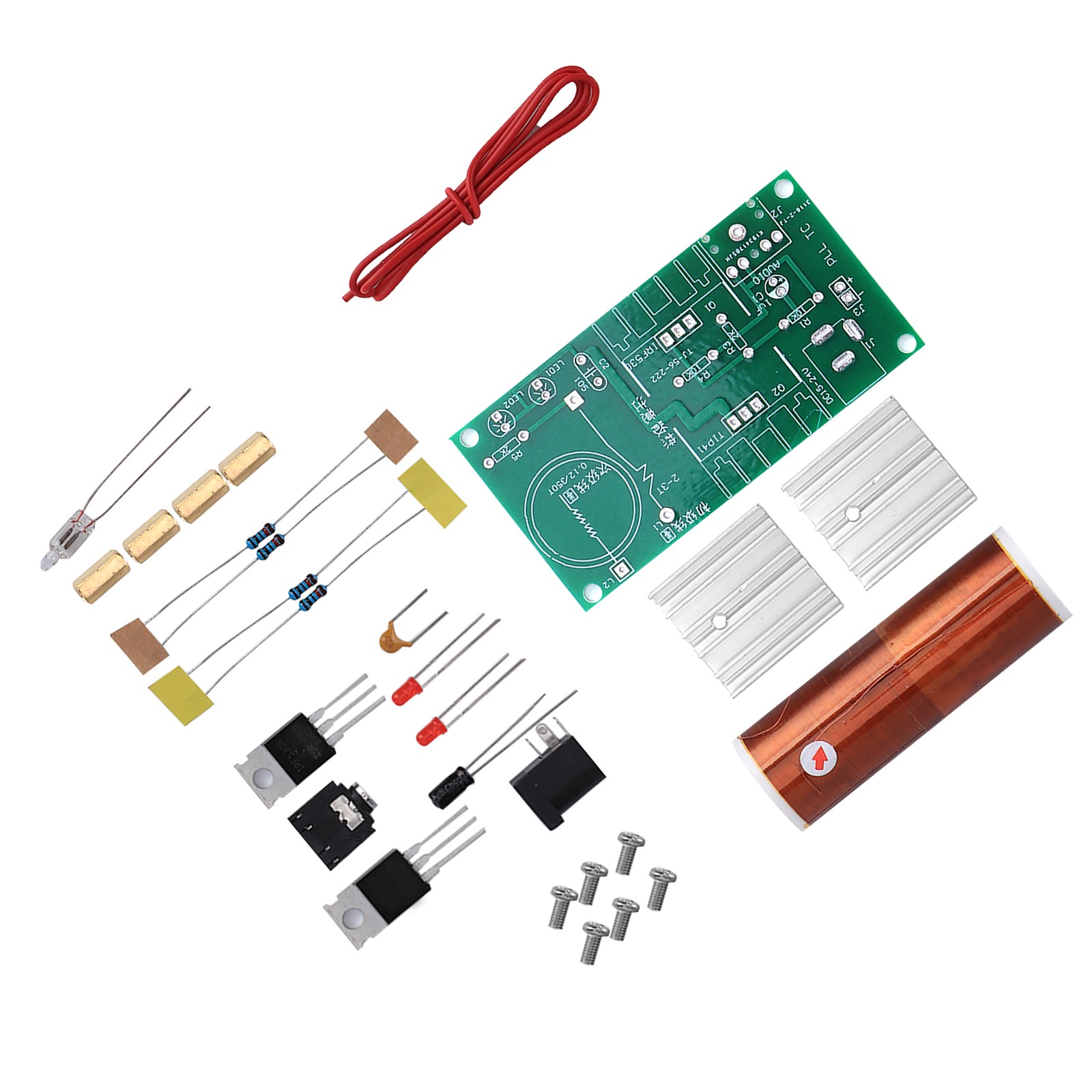 Coil Module Plasma Speaker Unassembled Mini Electronic Kit Tool 15W DC New