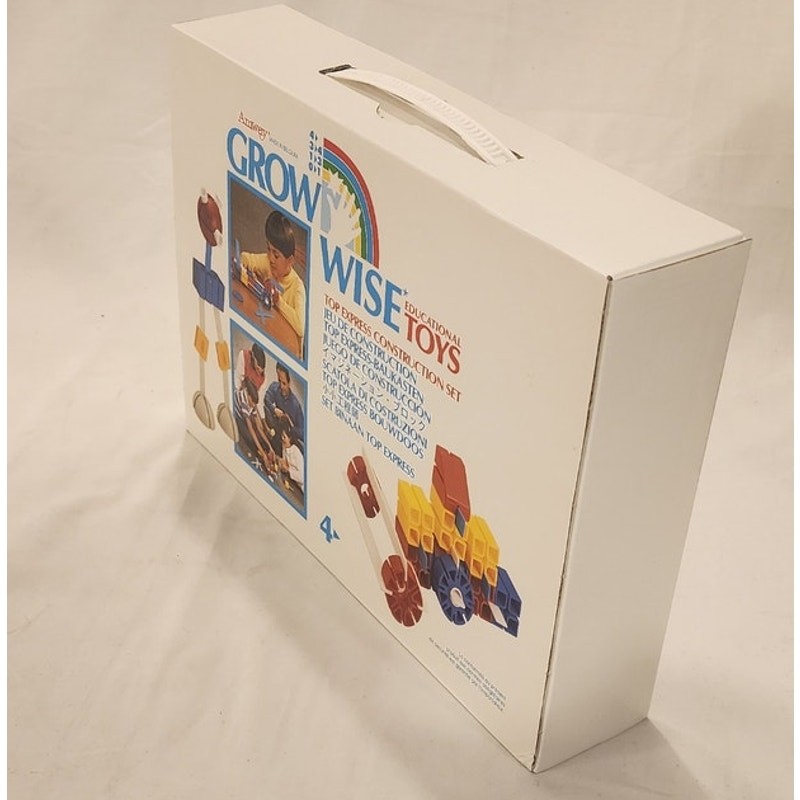 Vintage 1987 Amway Grow Wise Top Express Construction Set II Toy Brand New