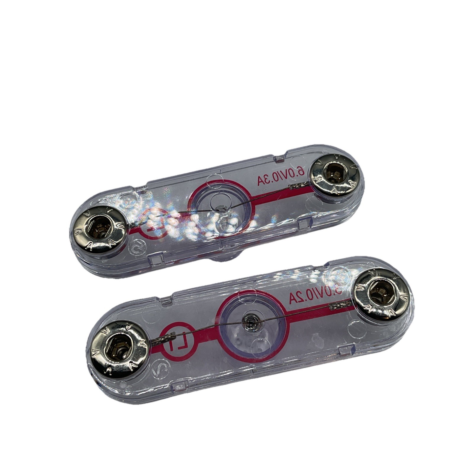 Elenco Snap Circuits (L1 and L2) Replacement Parts 2pcs CLEAR