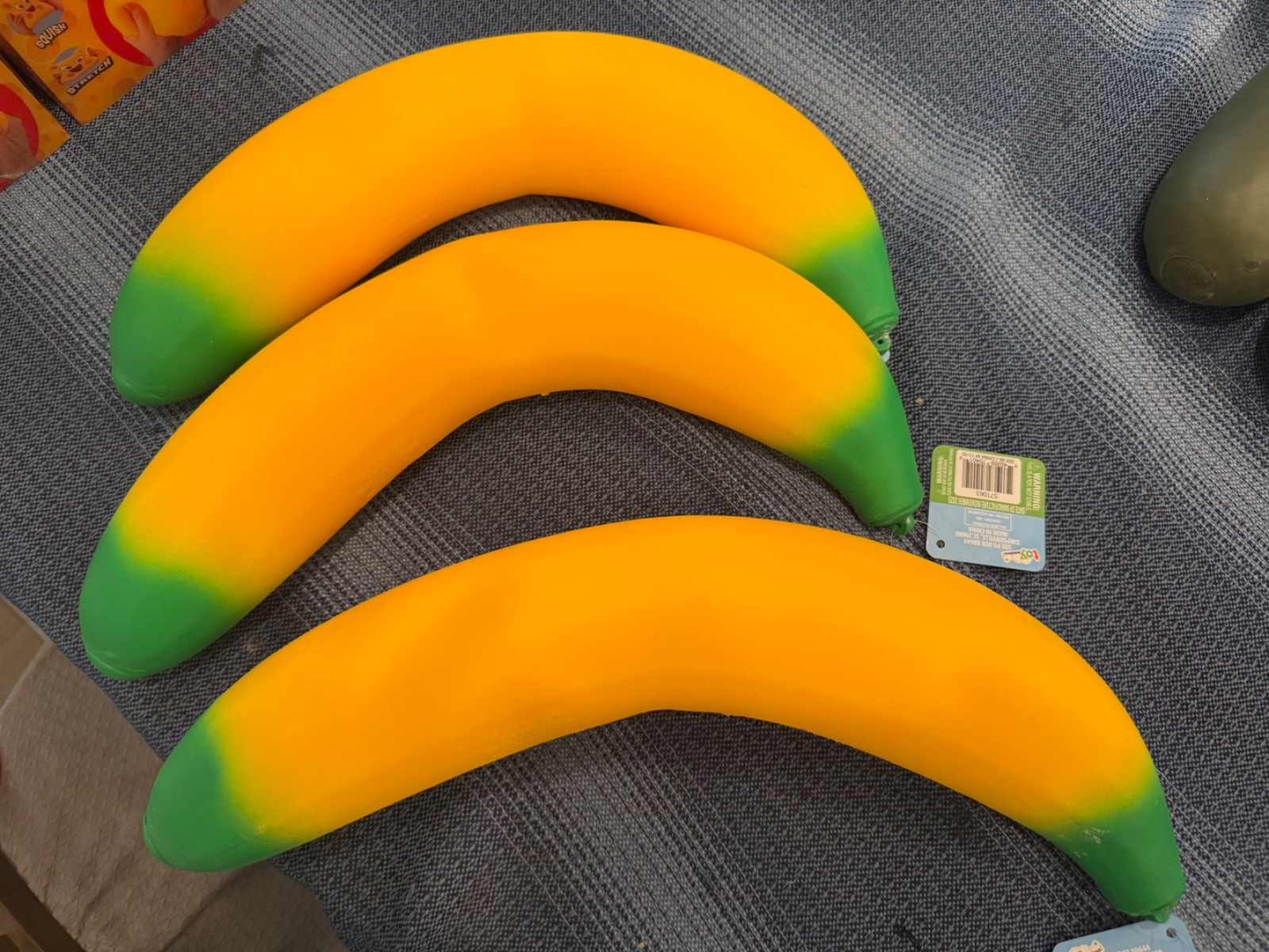Sunny Days Squeezy BANANA Sensory Fidget Squeeze Toy EASTER