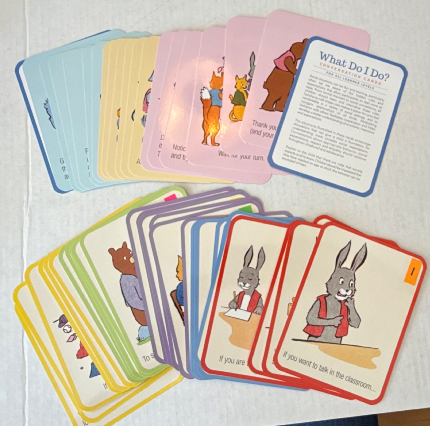 eeBoo What Do I Do? Conversation Cards Social Skills Ages 4+ Multicolor Kids