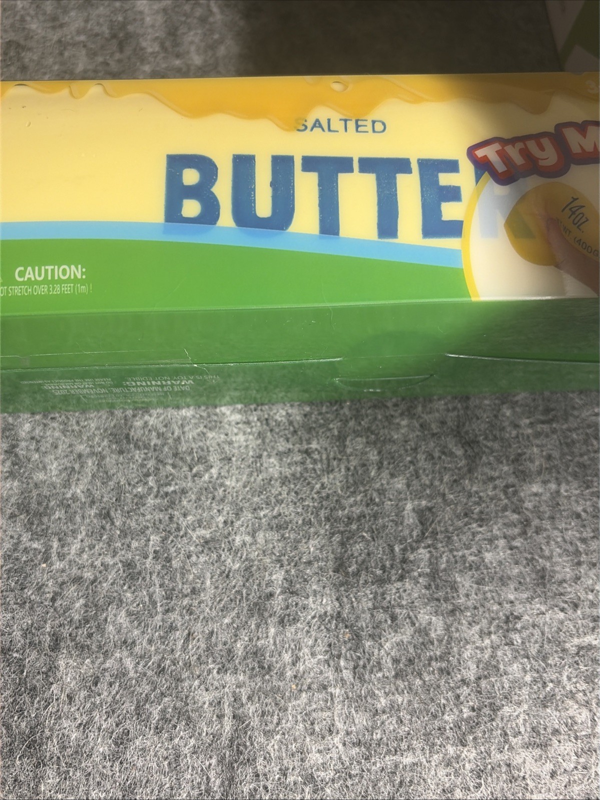 Giant 14 Oz Butter Sunny Days Squishy Squeeze Toy Fidget Stress Relief