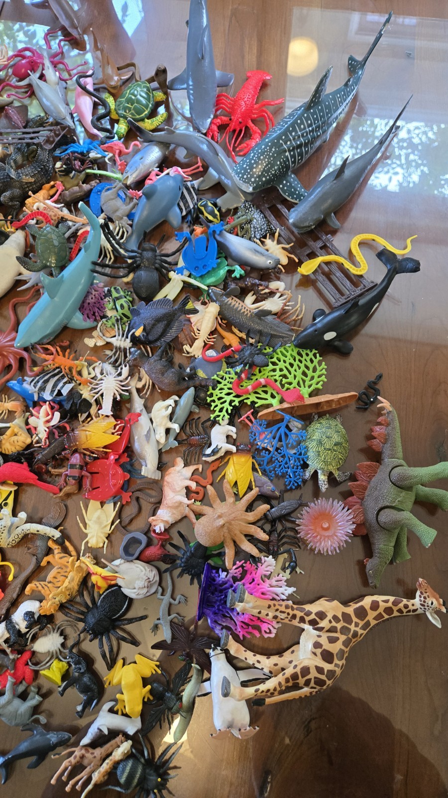 225+ Animal Figurines Lot Safari Ltd Playmobil Sharks Wildlife Ocean Dinosaur…