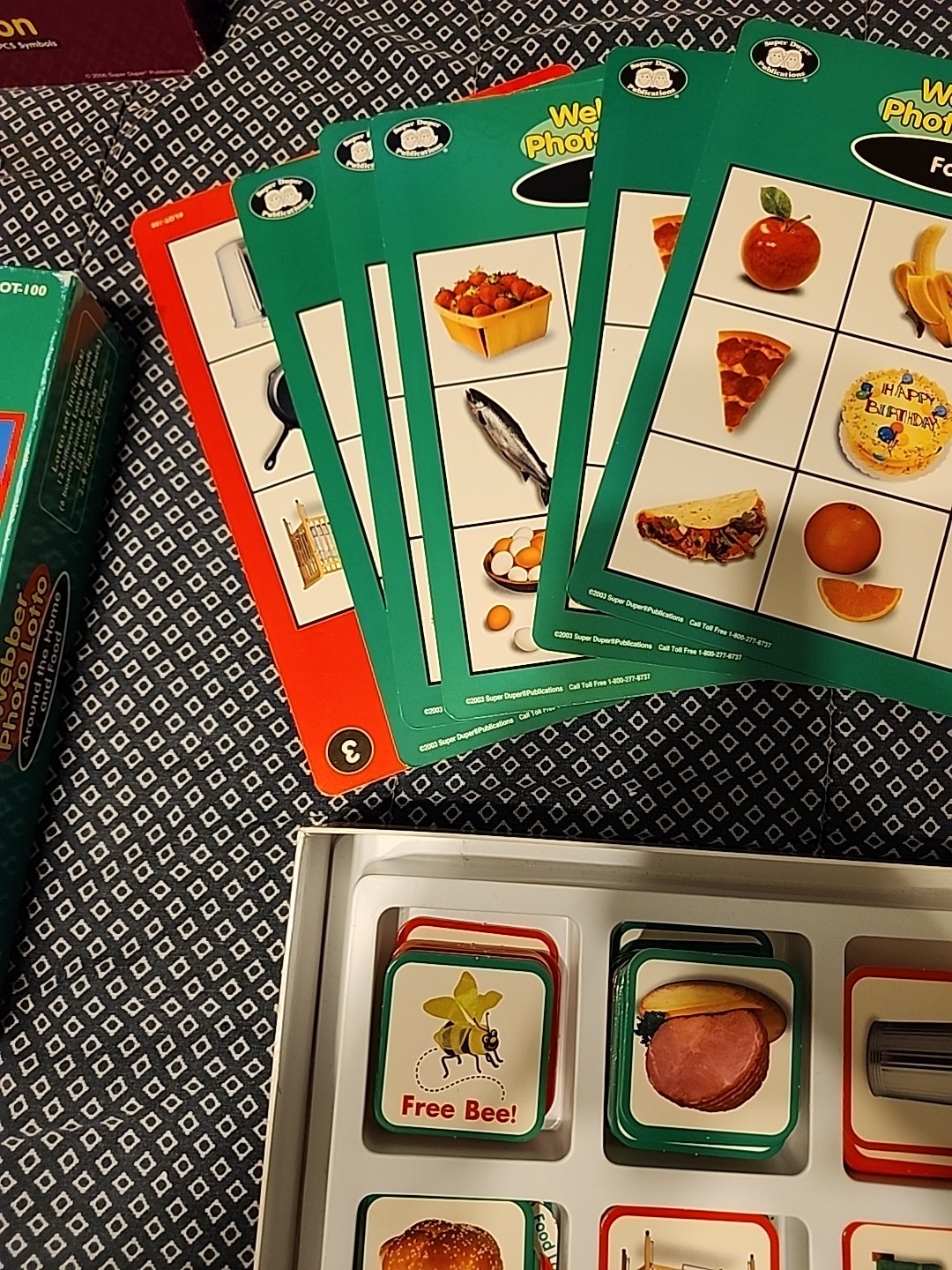 Super Duper Webber Around The.home And Food Photo Lotto At School Speech Therapy
