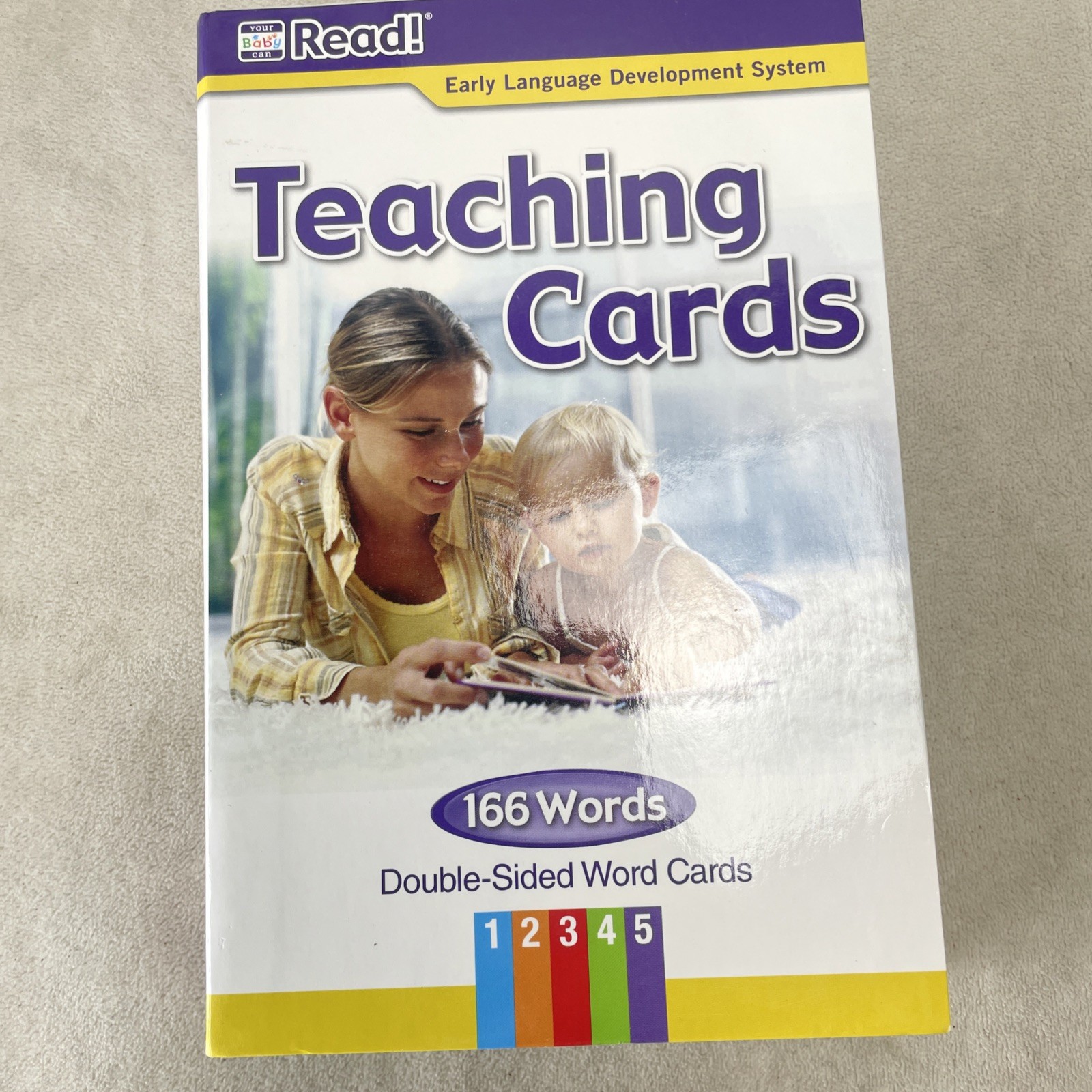 Baby’s First Teacher Early Learning Development System 5 Volumes 1 DVD & Cards
