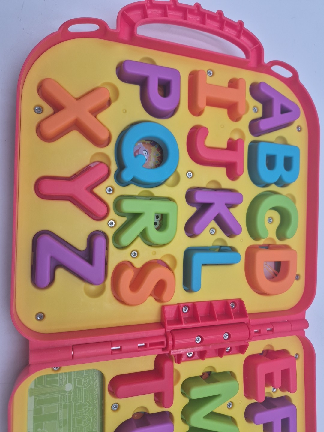 Sesame Street Elmo Alphabet Case On the Go Letters 2014 Complete 100%