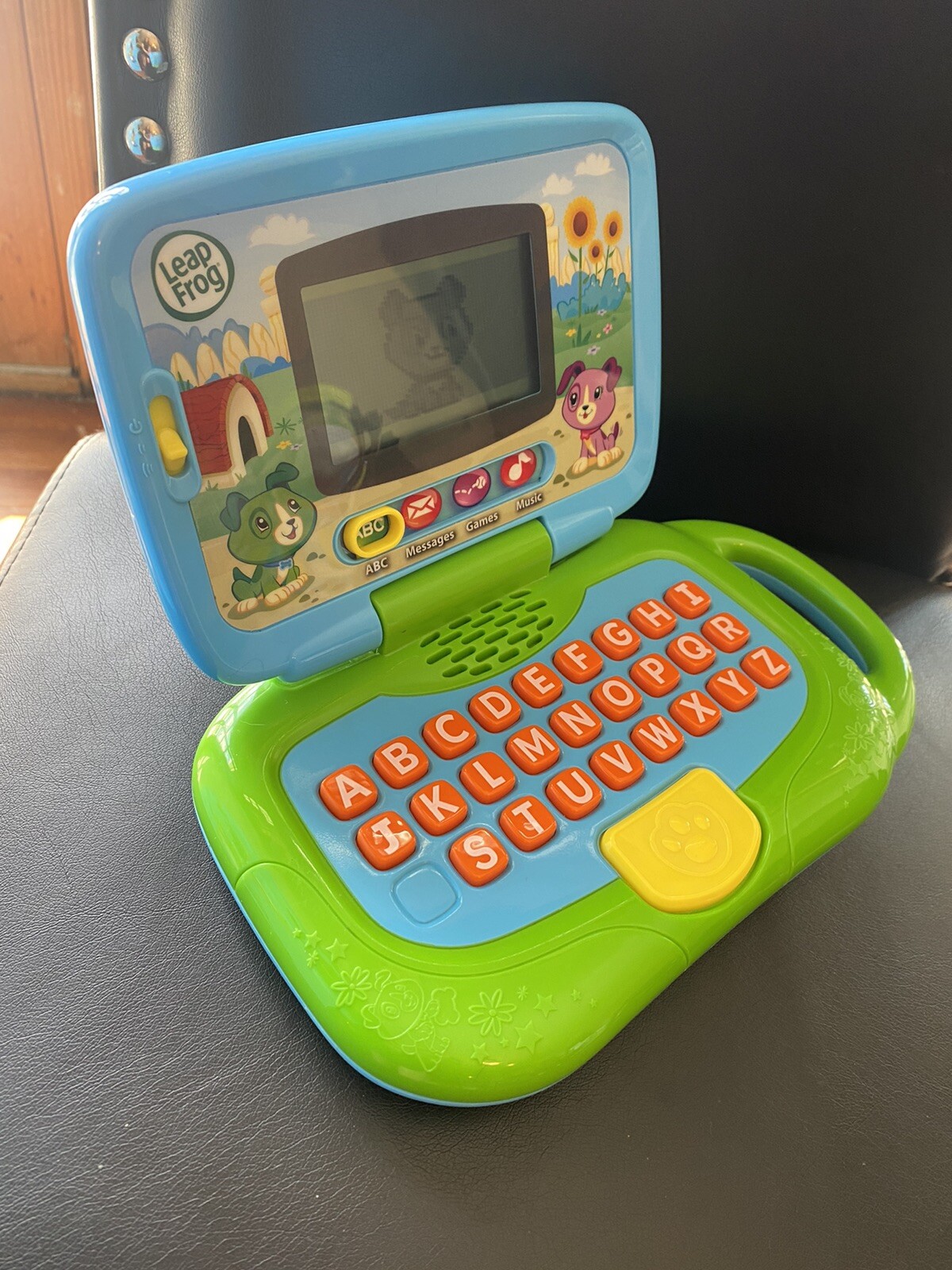 Leapfrog My Own LeapTop Leap Frog Learning Interactive Laptop System **TESTED**