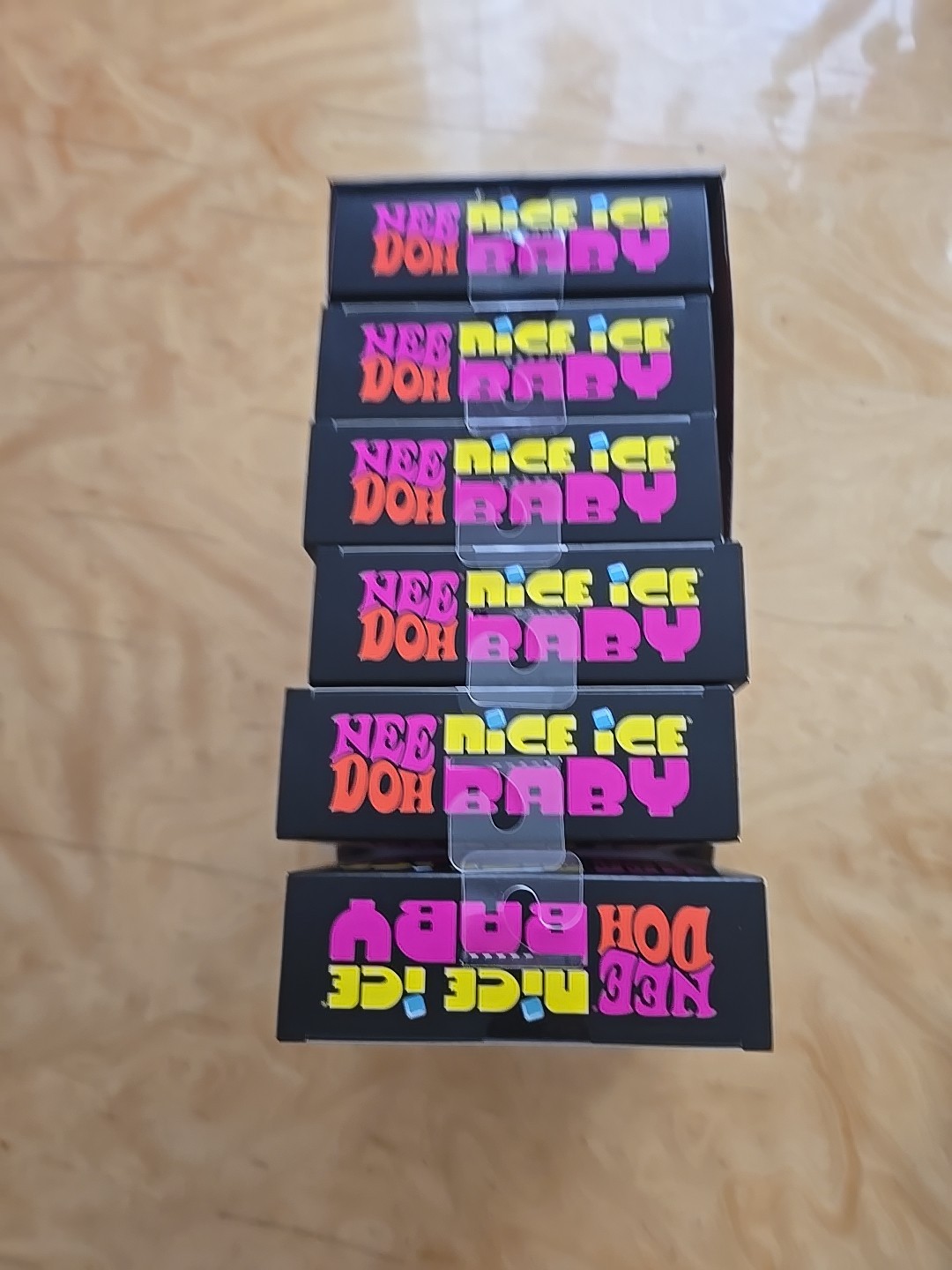 Nee Doh Nice Ice Baby 4 Pack Lot of 6 with Display Box