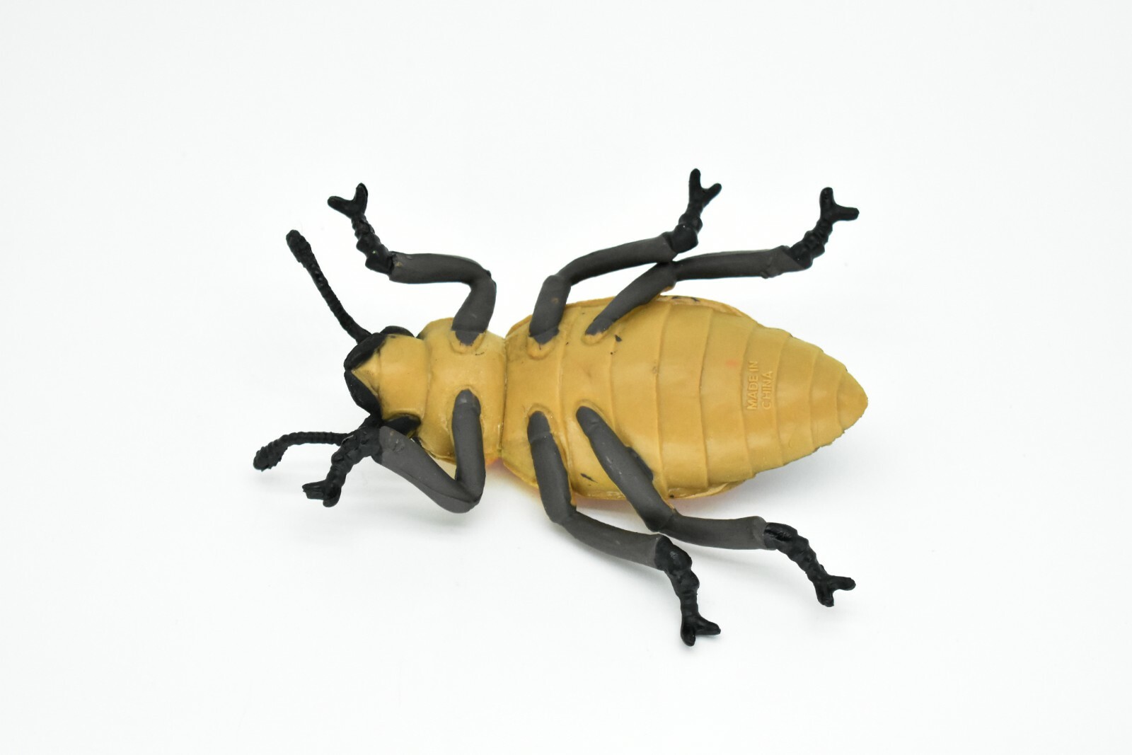 Beetle, June Bug, Red and Yellow, Very Nice Rubber Replica 5″ – F2067 B133