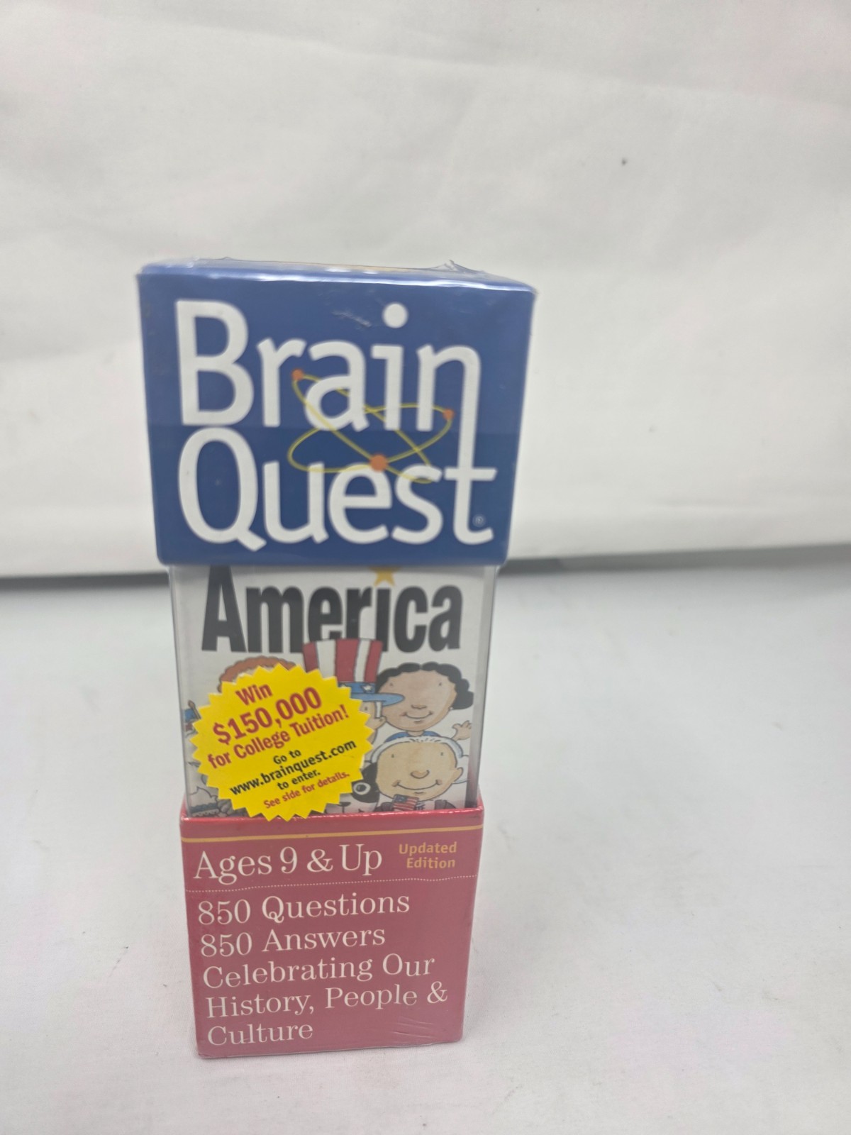 Brain Quest America Educational Trivia Game Updated Edition 850 Questions 9 & Up
