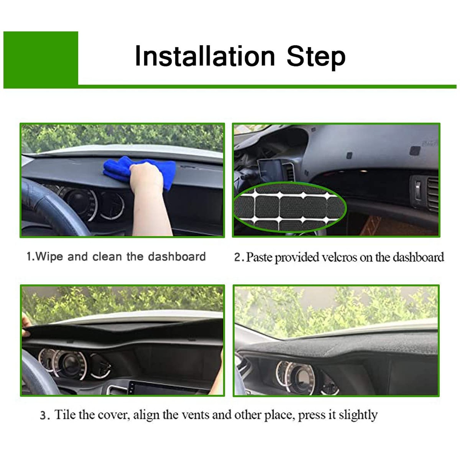 Dash Cover Dashboard Cover Mat Pad Custom Fit for Toyota Camry 2007 2008 2009…