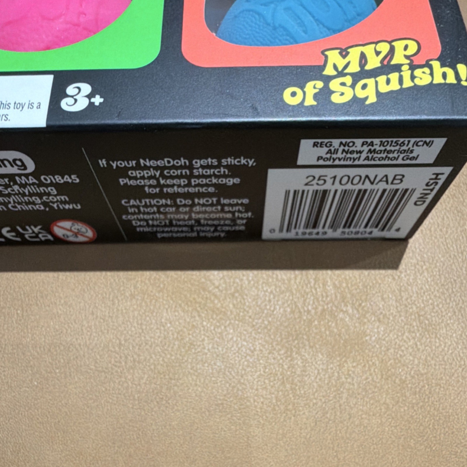 Nee Doh Lot of 7 Gumdrop Funky Pup Hot Shots Squeeza Color Change Mac n squeez