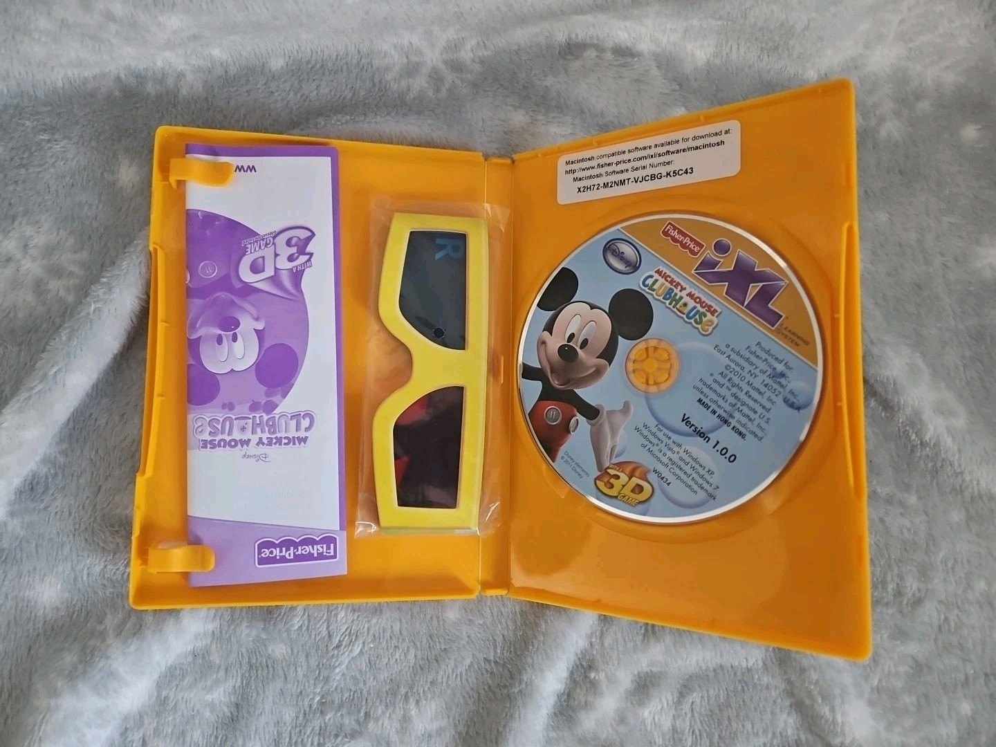 Fisher Price iXL Learning System Games Lot of 4 Games Cars Shrek Mickey Mouse