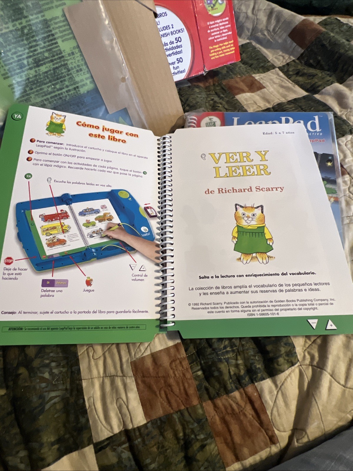 LeapFrog LeapPad Learning System- New! – Reading Phonics In English & SPANISH