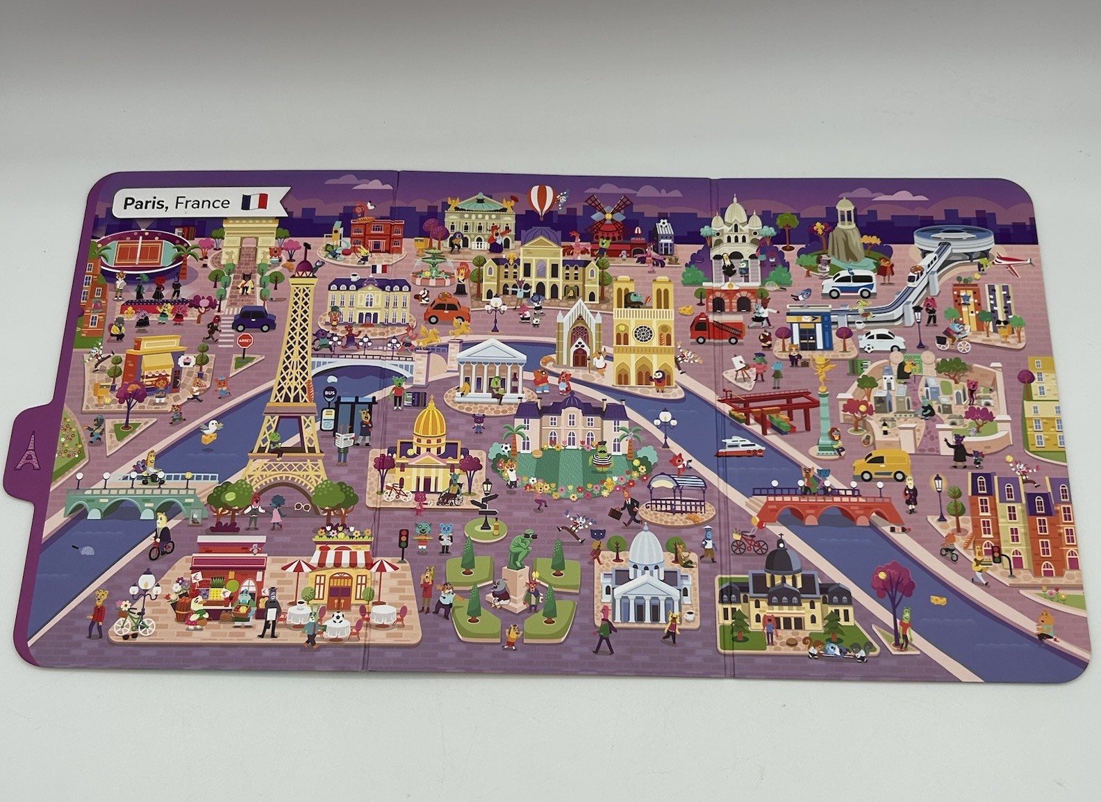 Osmo DETECTIVE AGENCY Mystery Game – 4 Folding Map Parts Only, Parts Only