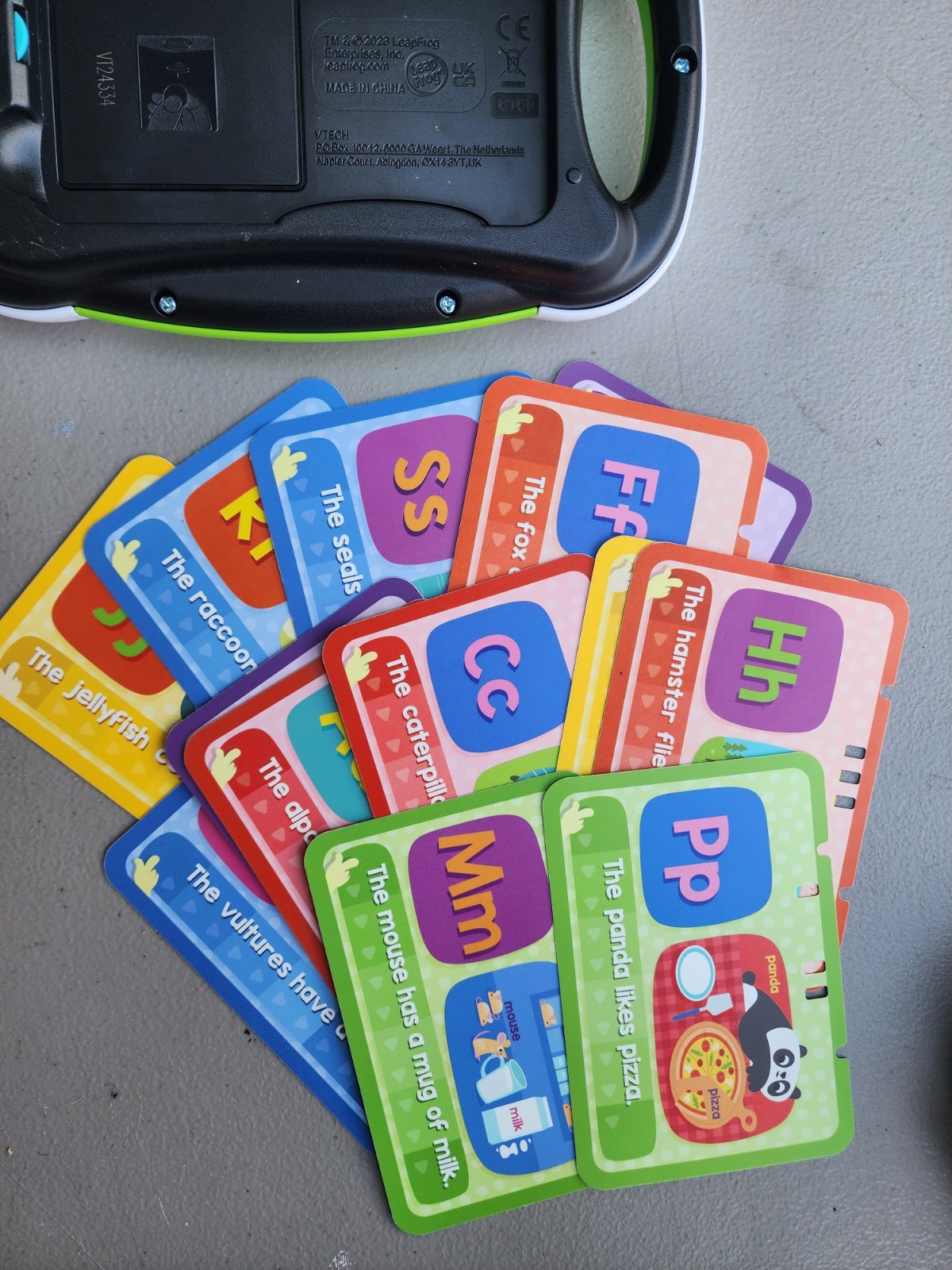 LeapFrog Slide-To-Read ABC Slide it Sound It Leap Frog Learn Reading