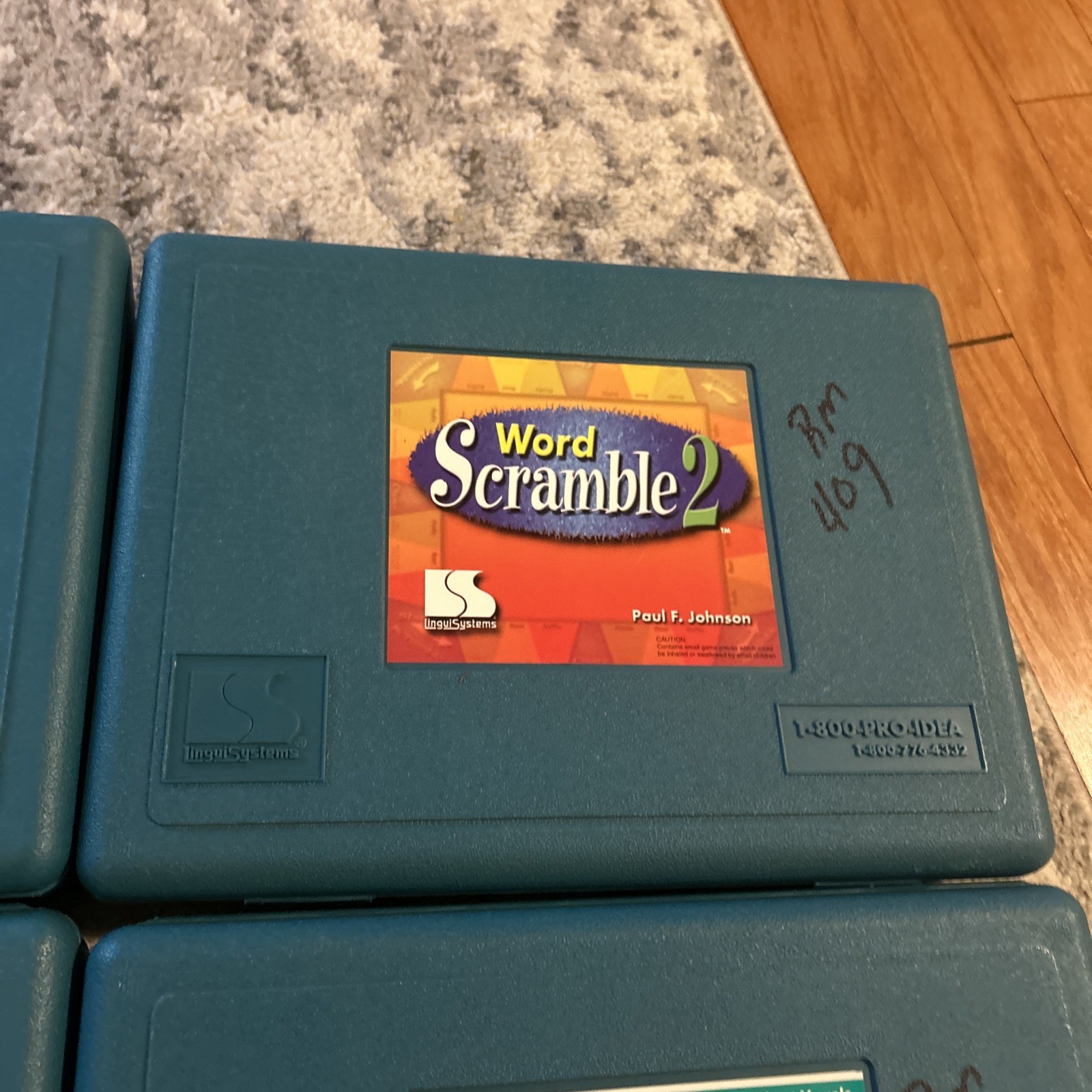 LinguiSystems Lot of 4 Sound Bingo Word Scramble Two In Vocabulary Play-By-Play